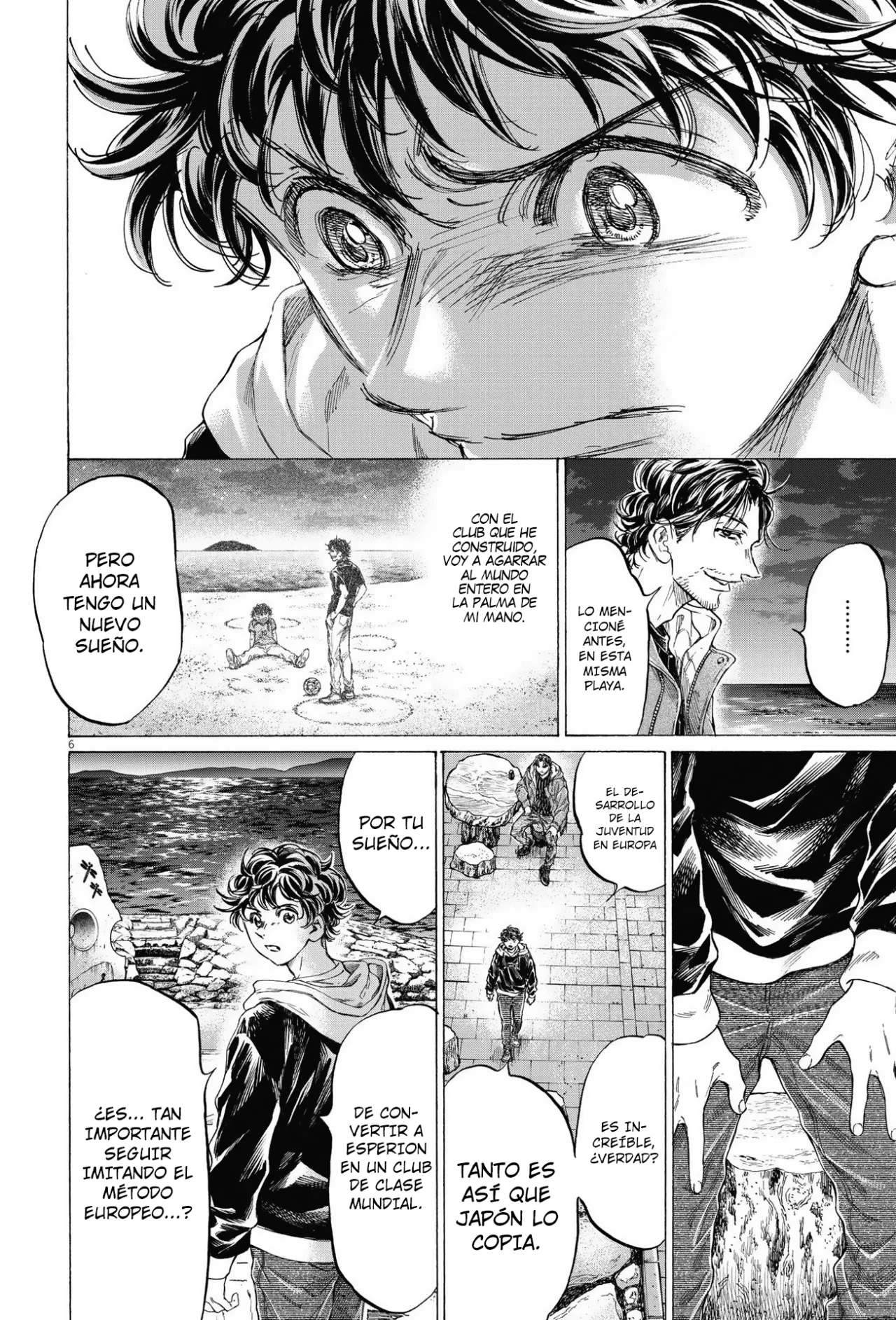 Read Ao ashi Español Manga Online