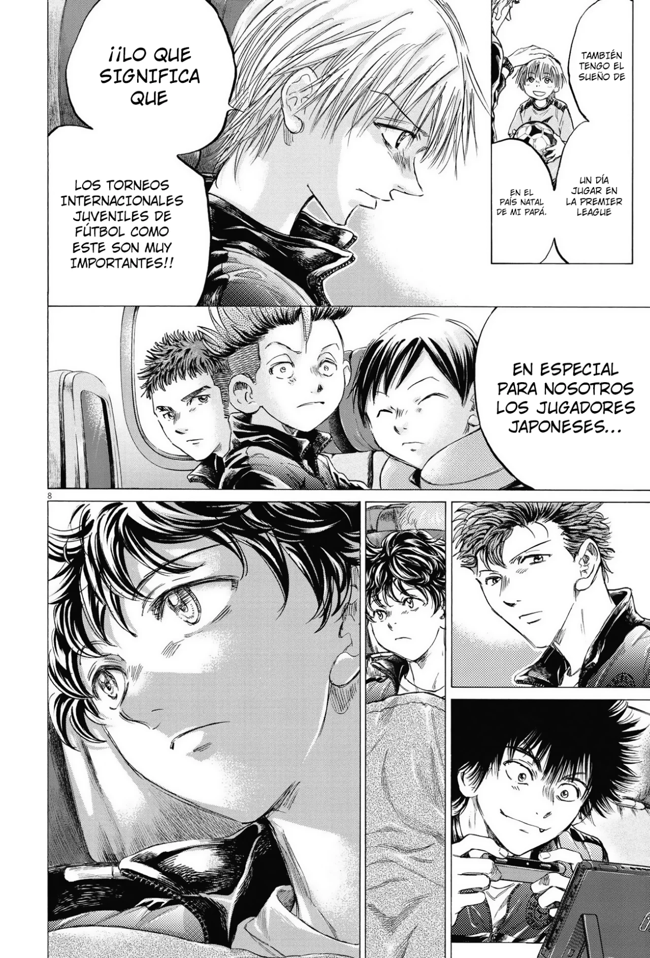 Read Ao ashi Español Manga Online