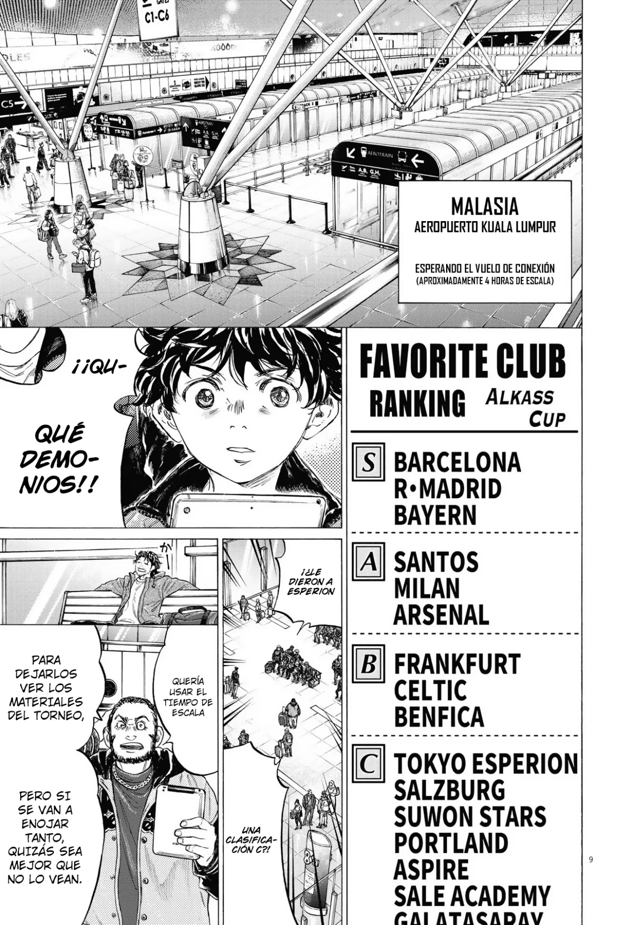 Read Ao ashi Español Manga Online