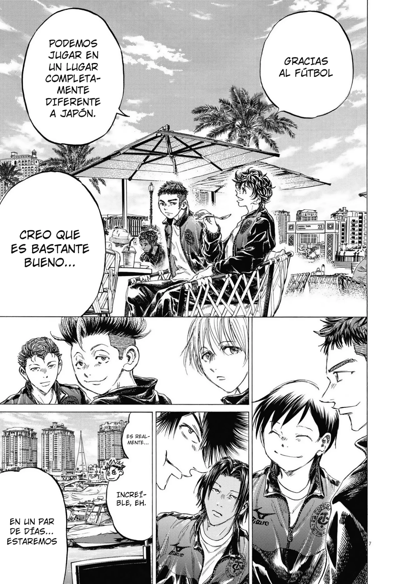 Read Ao ashi Español Manga Online