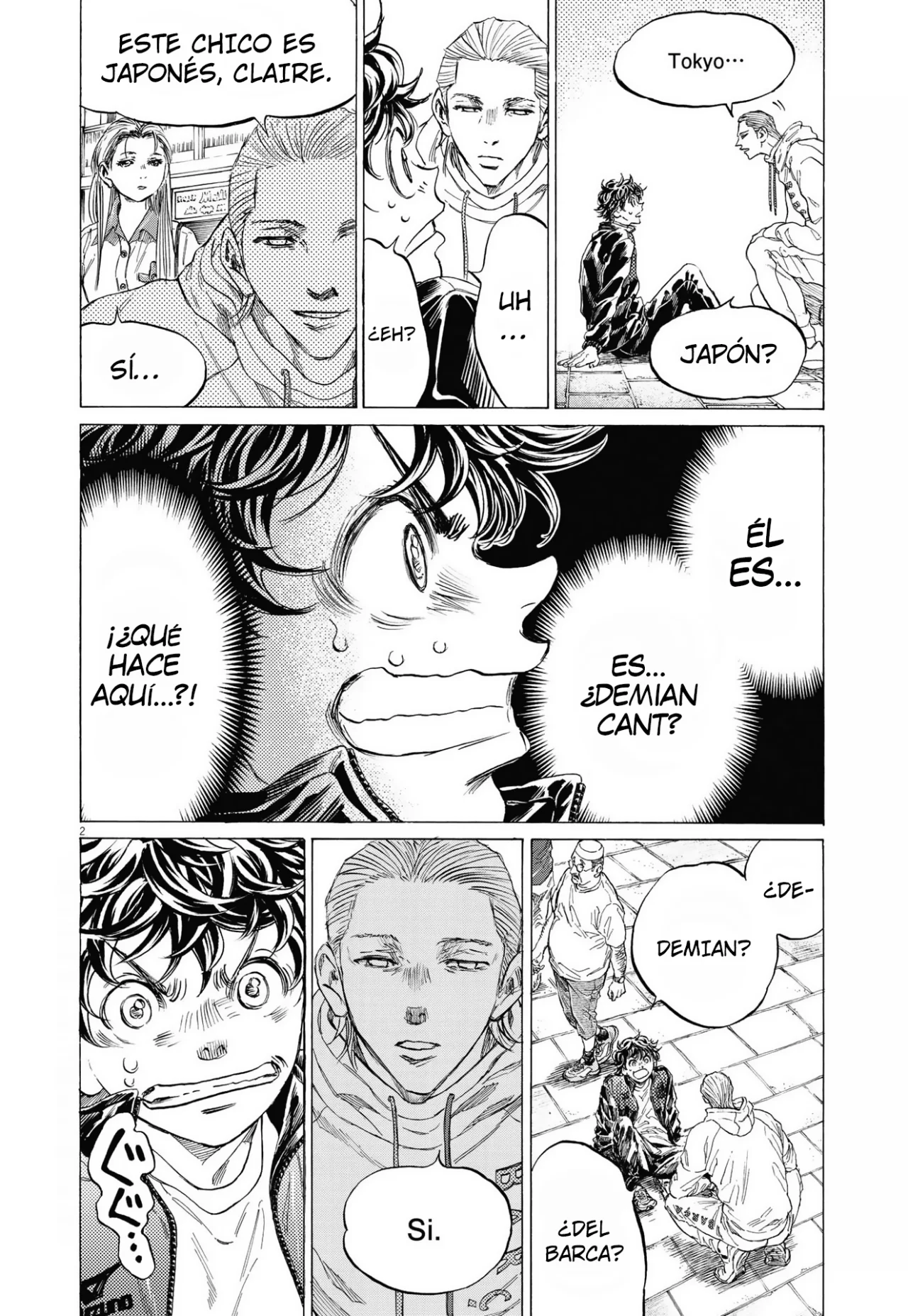 Read Ao ashi Español Manga Online