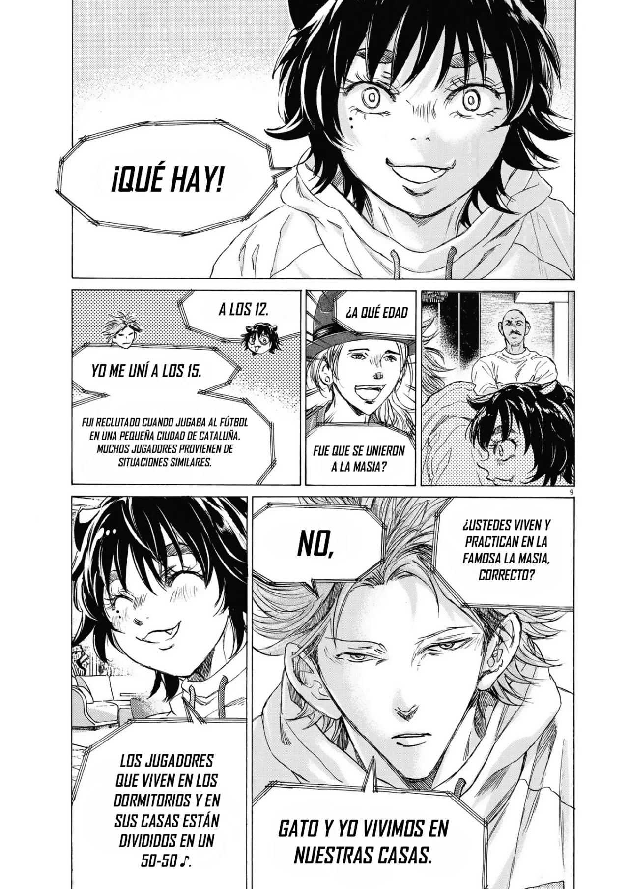 Read Ao ashi Español Manga Online