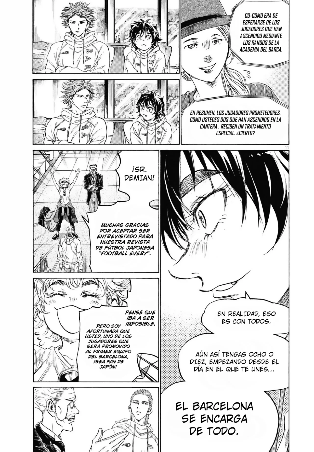 Read Ao ashi Español Manga Online