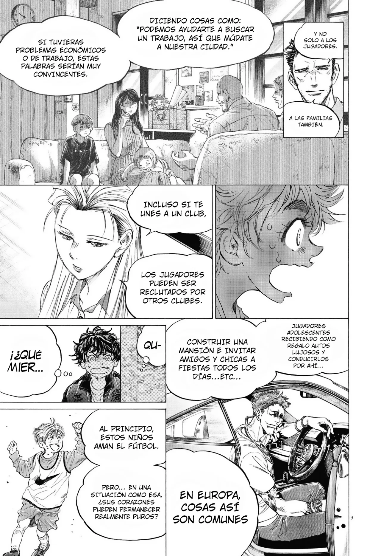 Read Ao ashi Español Manga Online