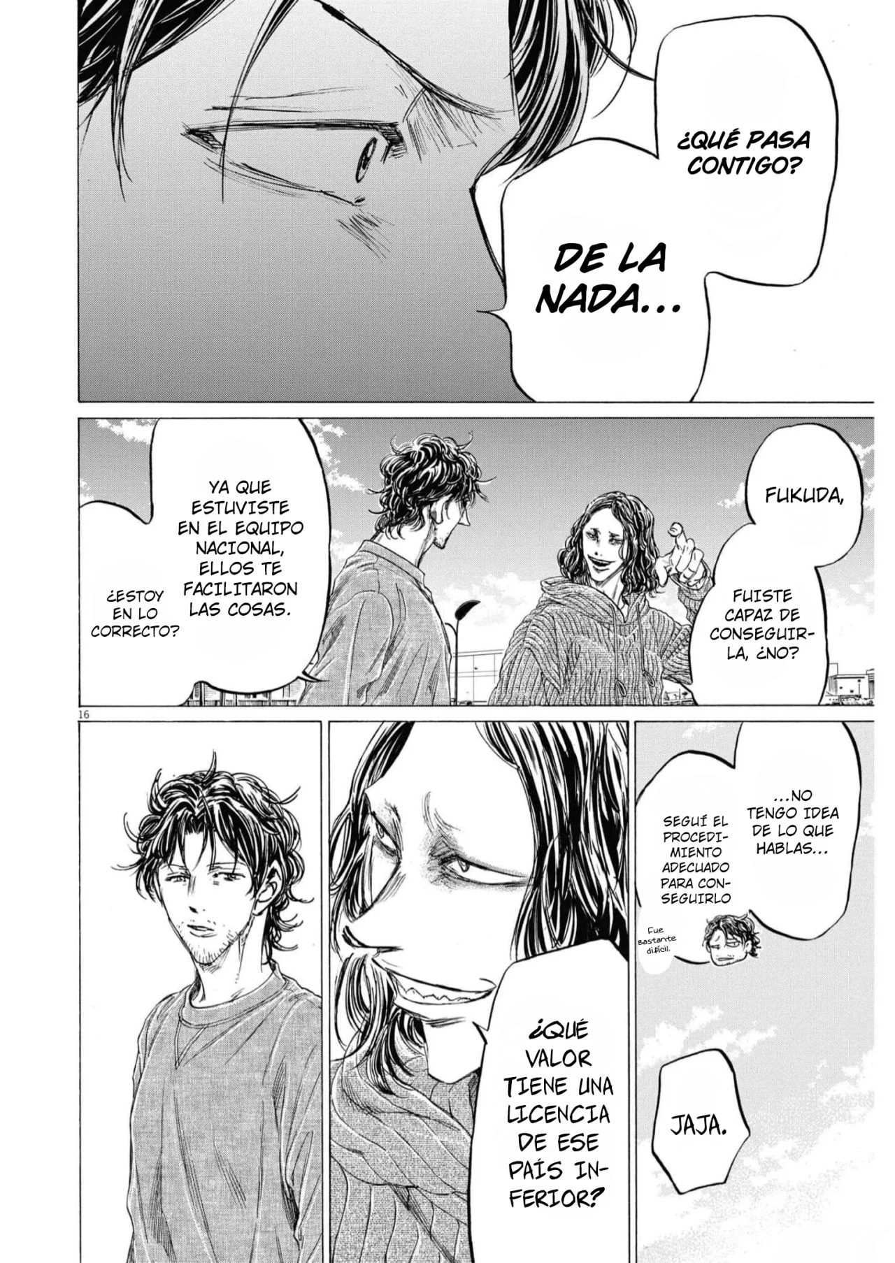 Read Ao ashi Español Manga Online