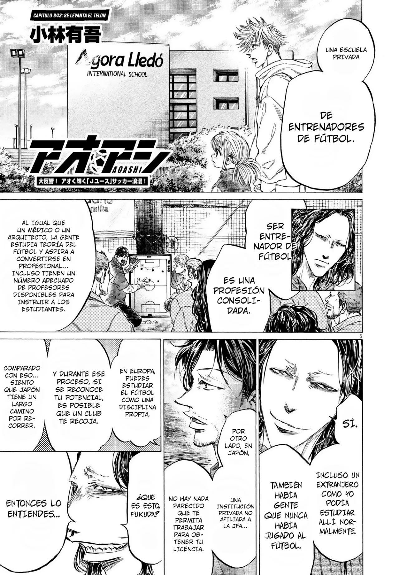 Read Ao ashi Español Manga Online