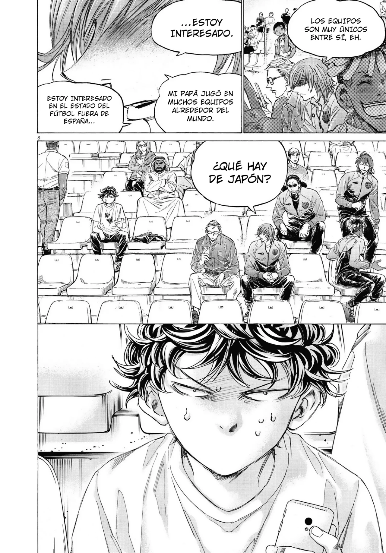 Read Ao ashi Español Manga Online