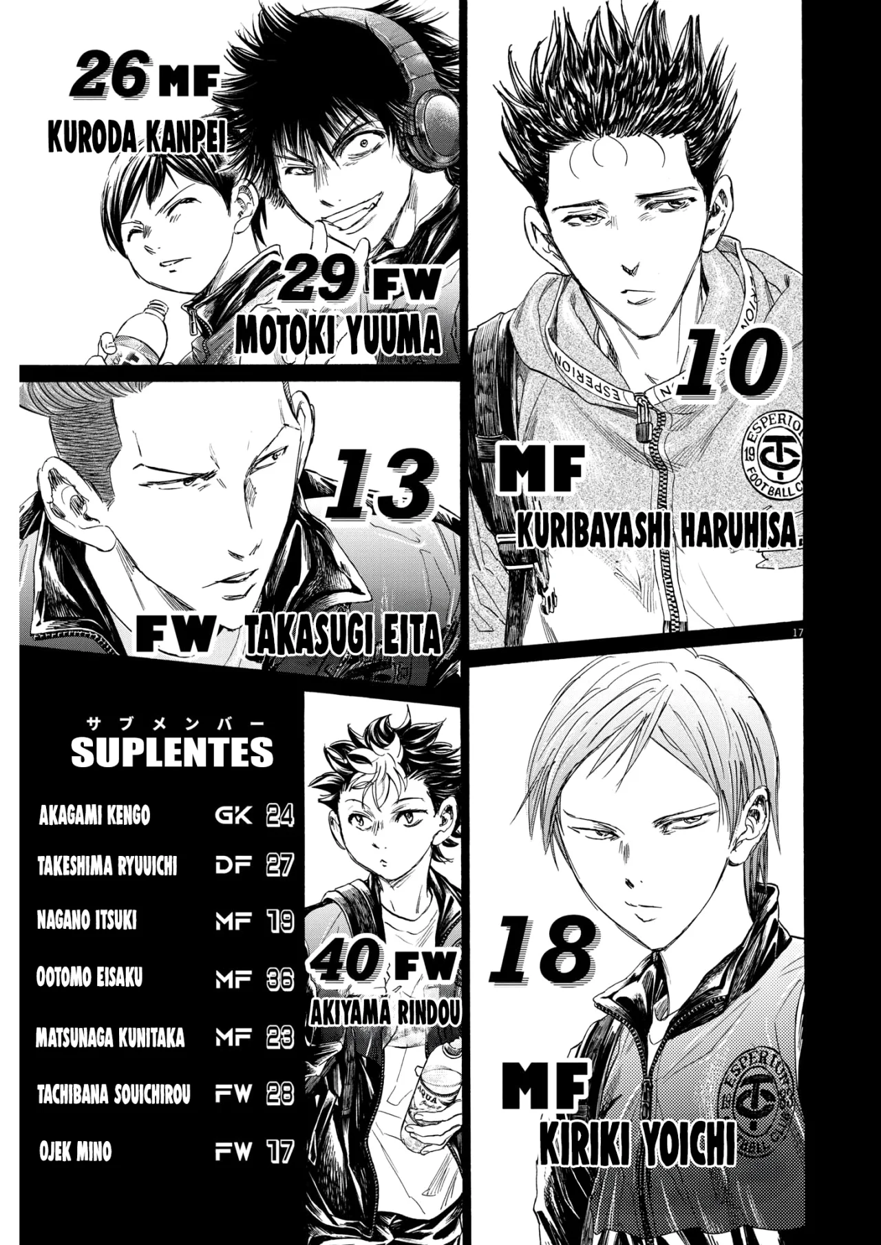 Read Ao ashi Español Manga Online