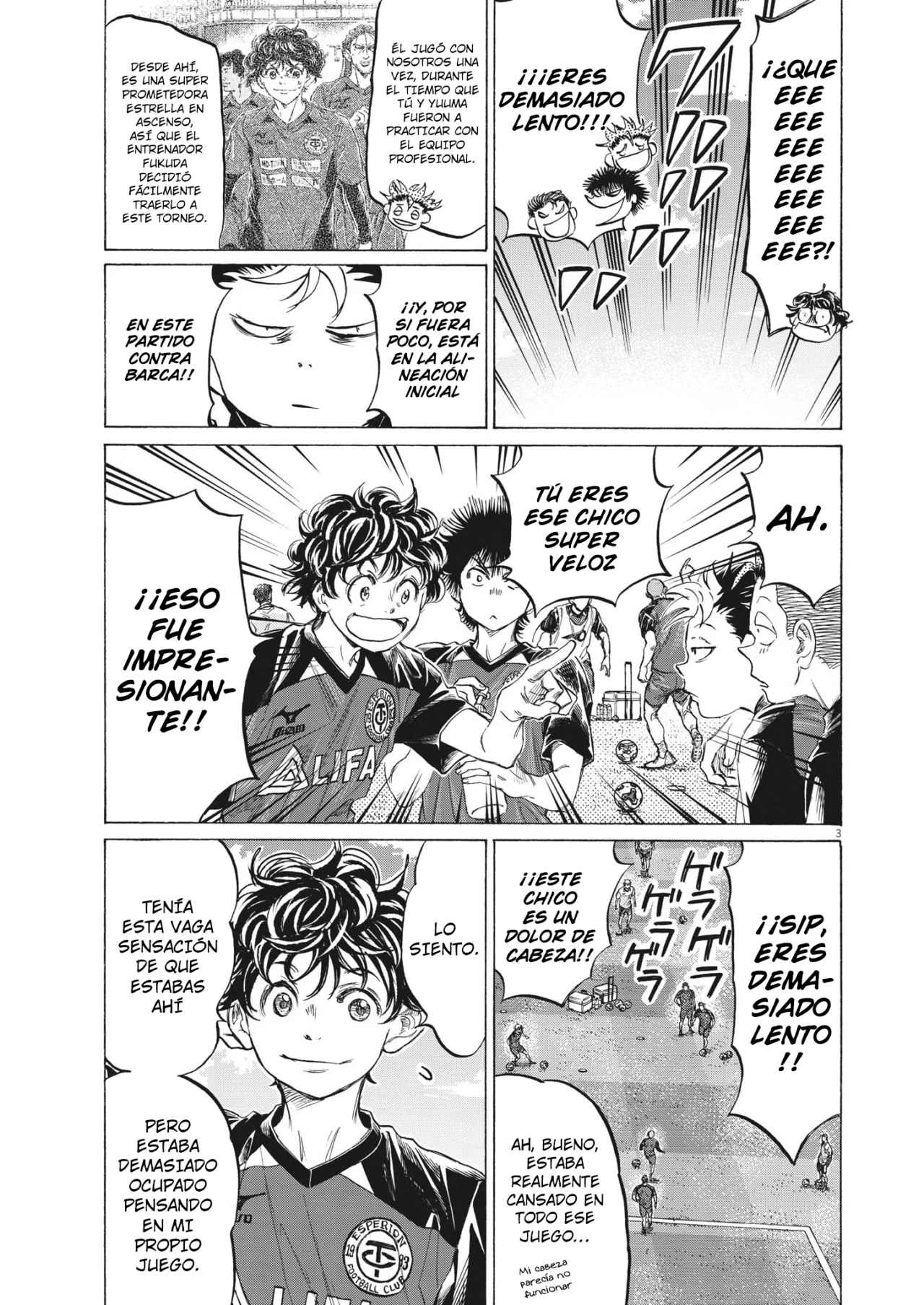 Read Ao ashi Español Manga Online