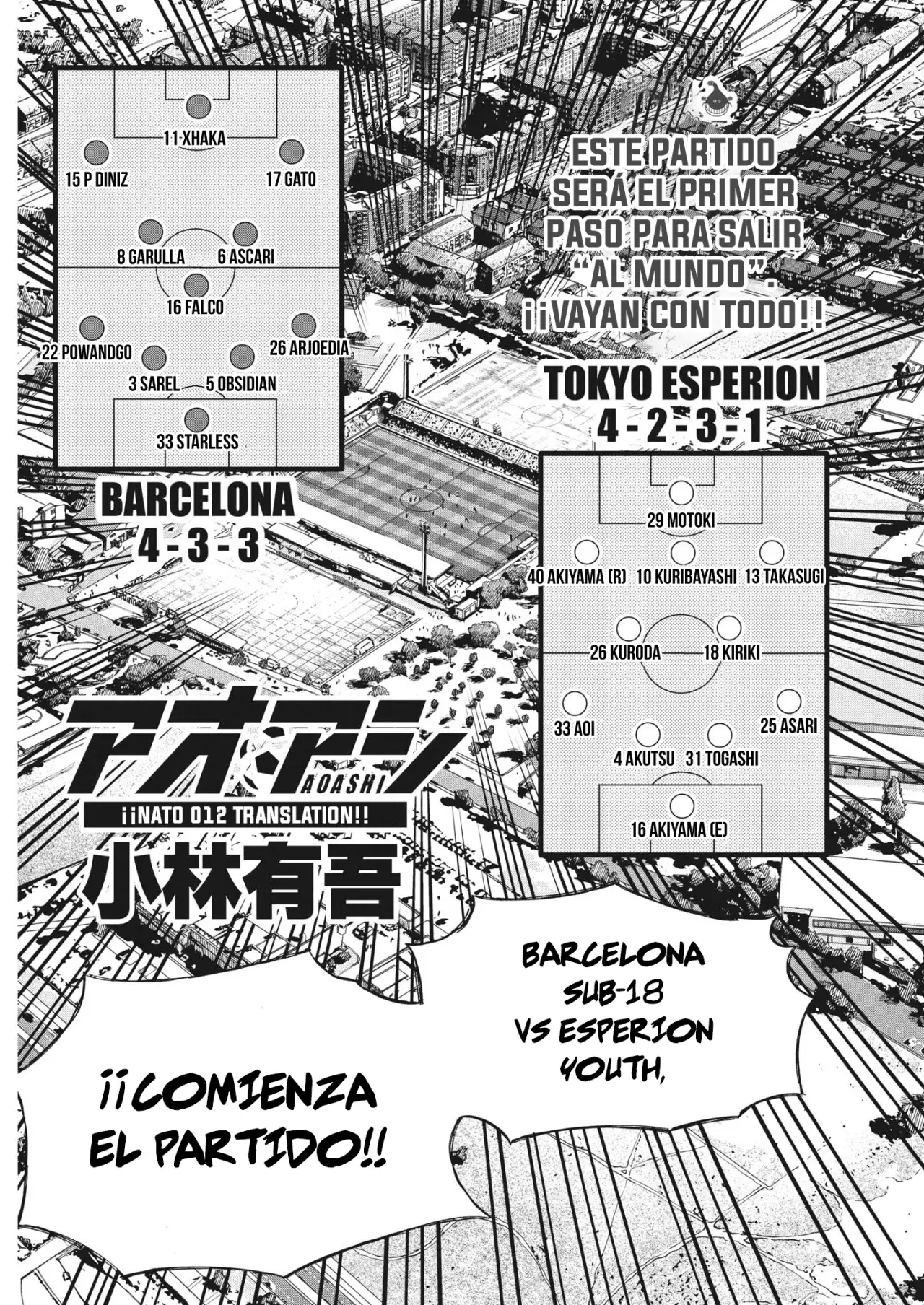 Read Ao ashi Español Manga Online