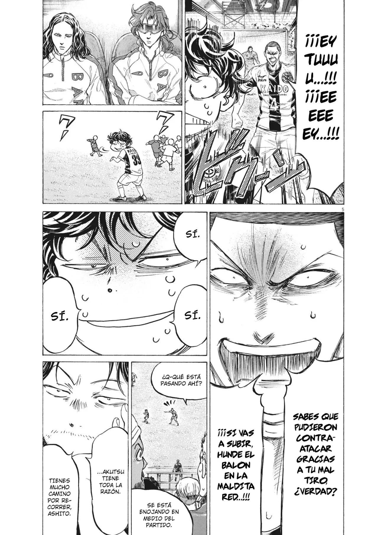 Read Ao ashi Español Manga Online