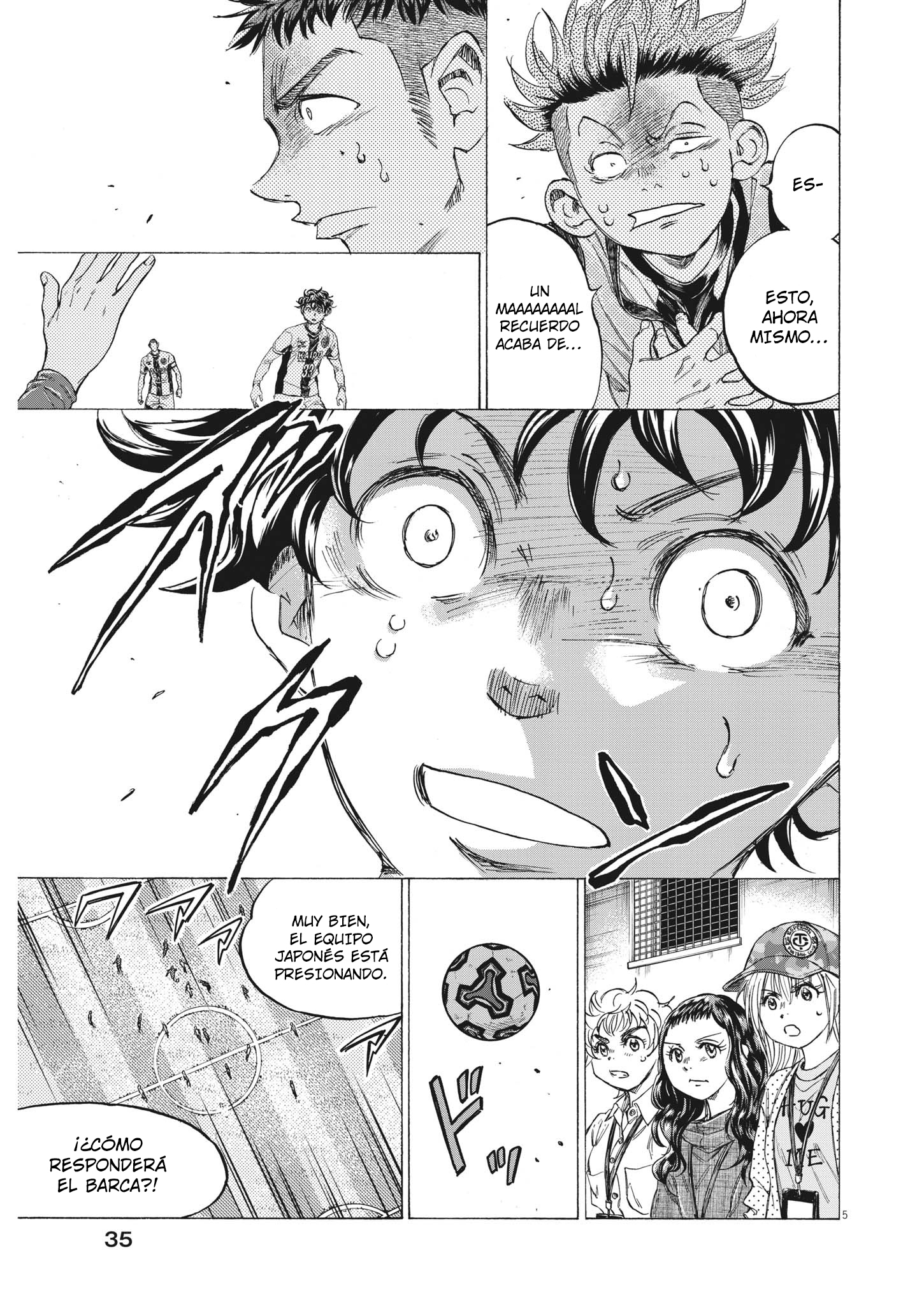 Read Ao ashi Español Manga Online