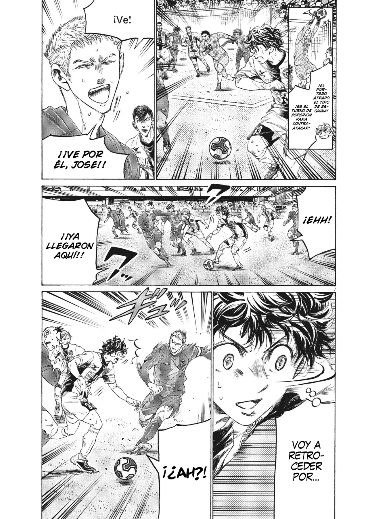 Read Ao ashi Español Manga Online