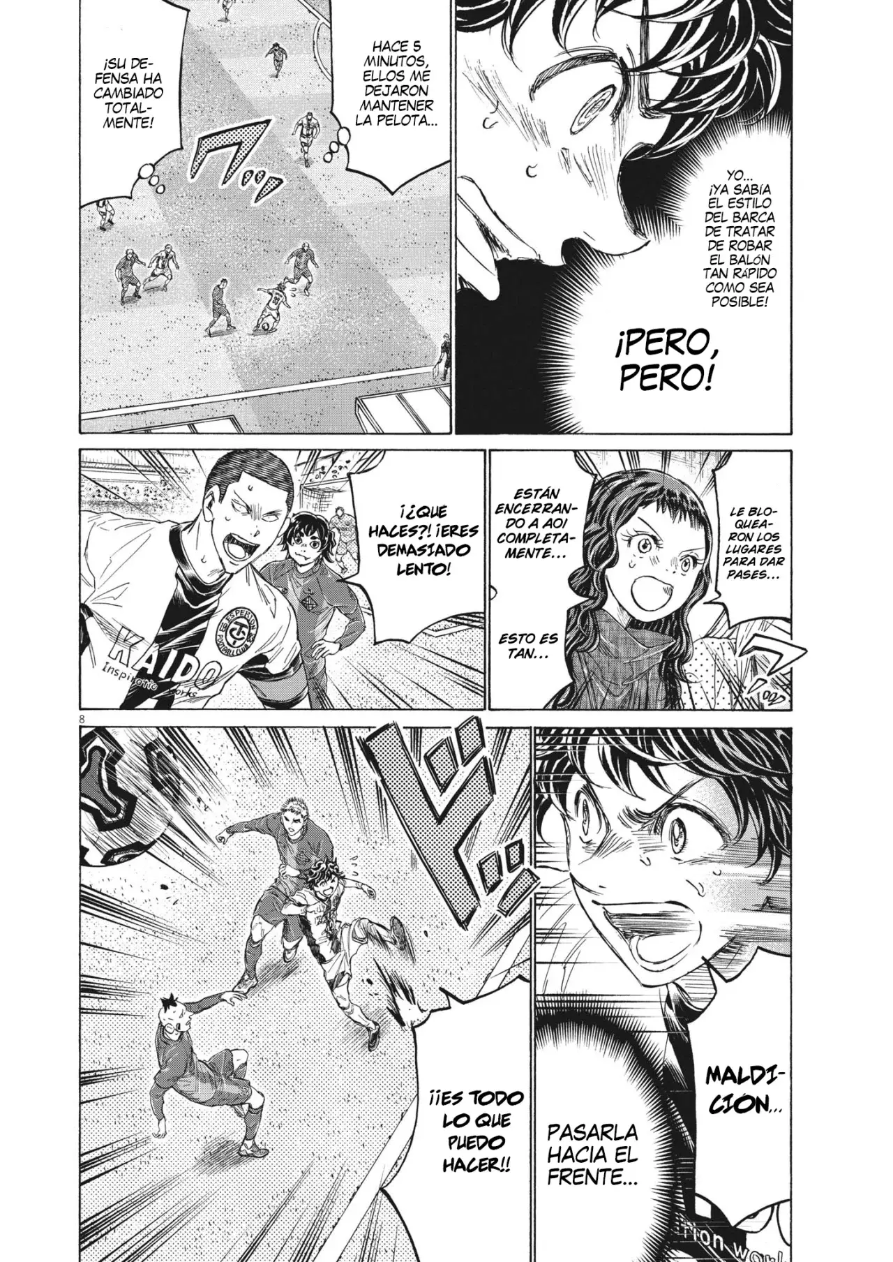 Read Ao ashi Español Manga Online