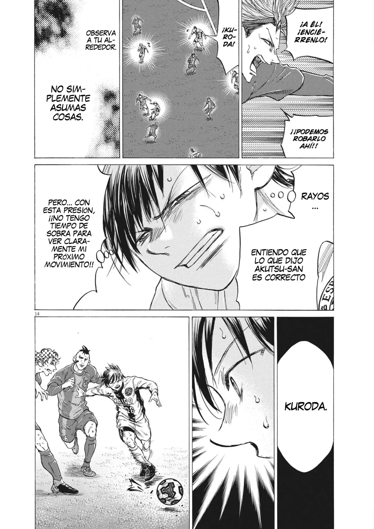 Read Ao ashi Español Manga Online