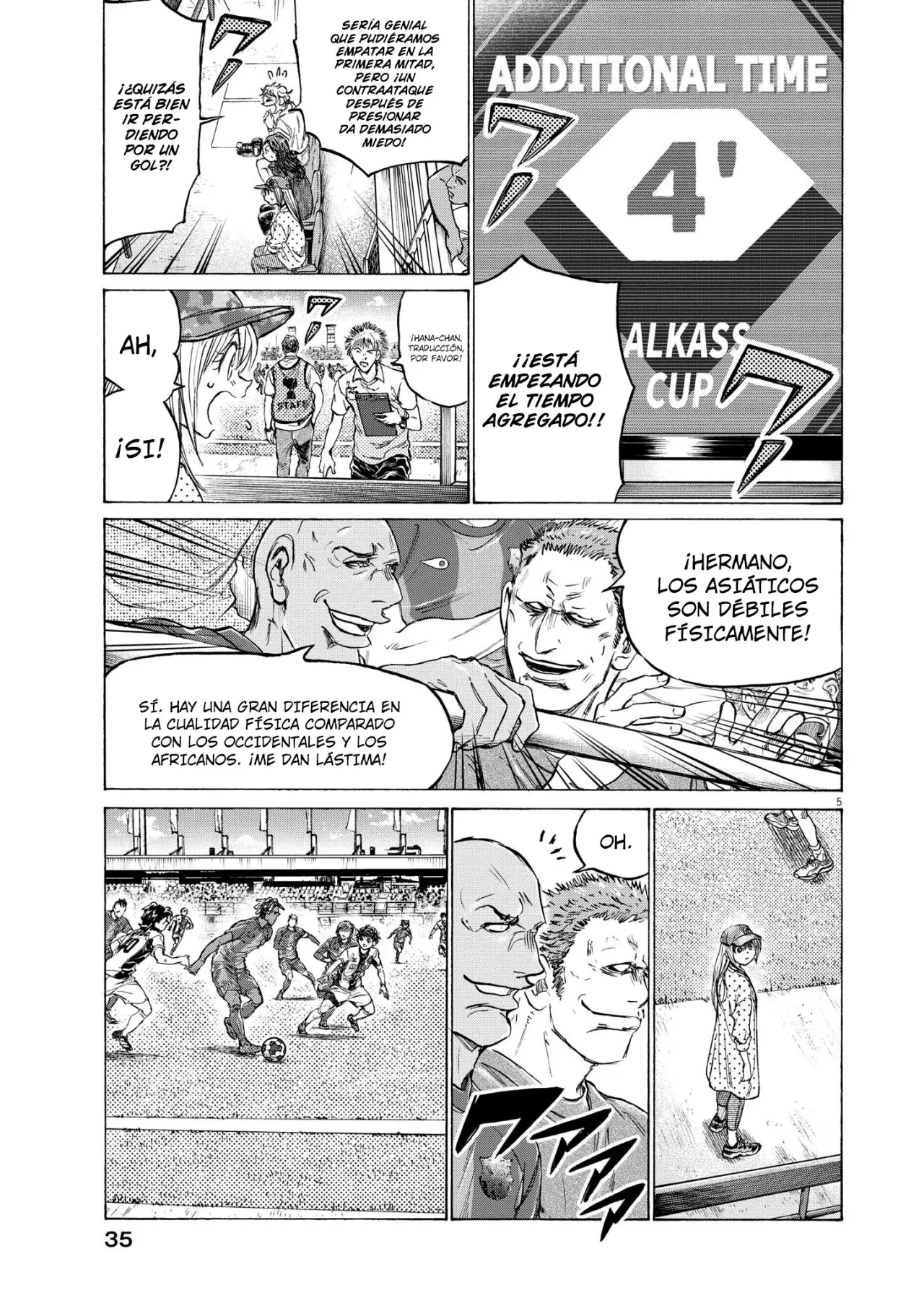 Read Ao ashi Español Manga Online