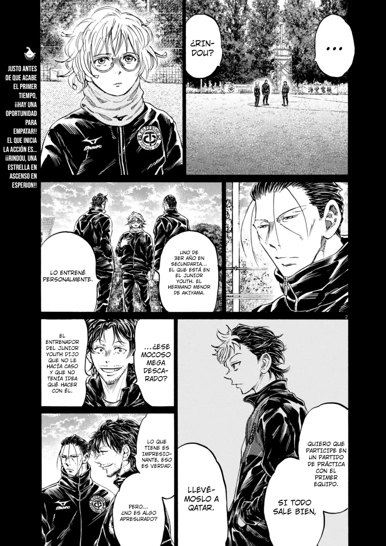 Read Ao ashi Español Manga Online