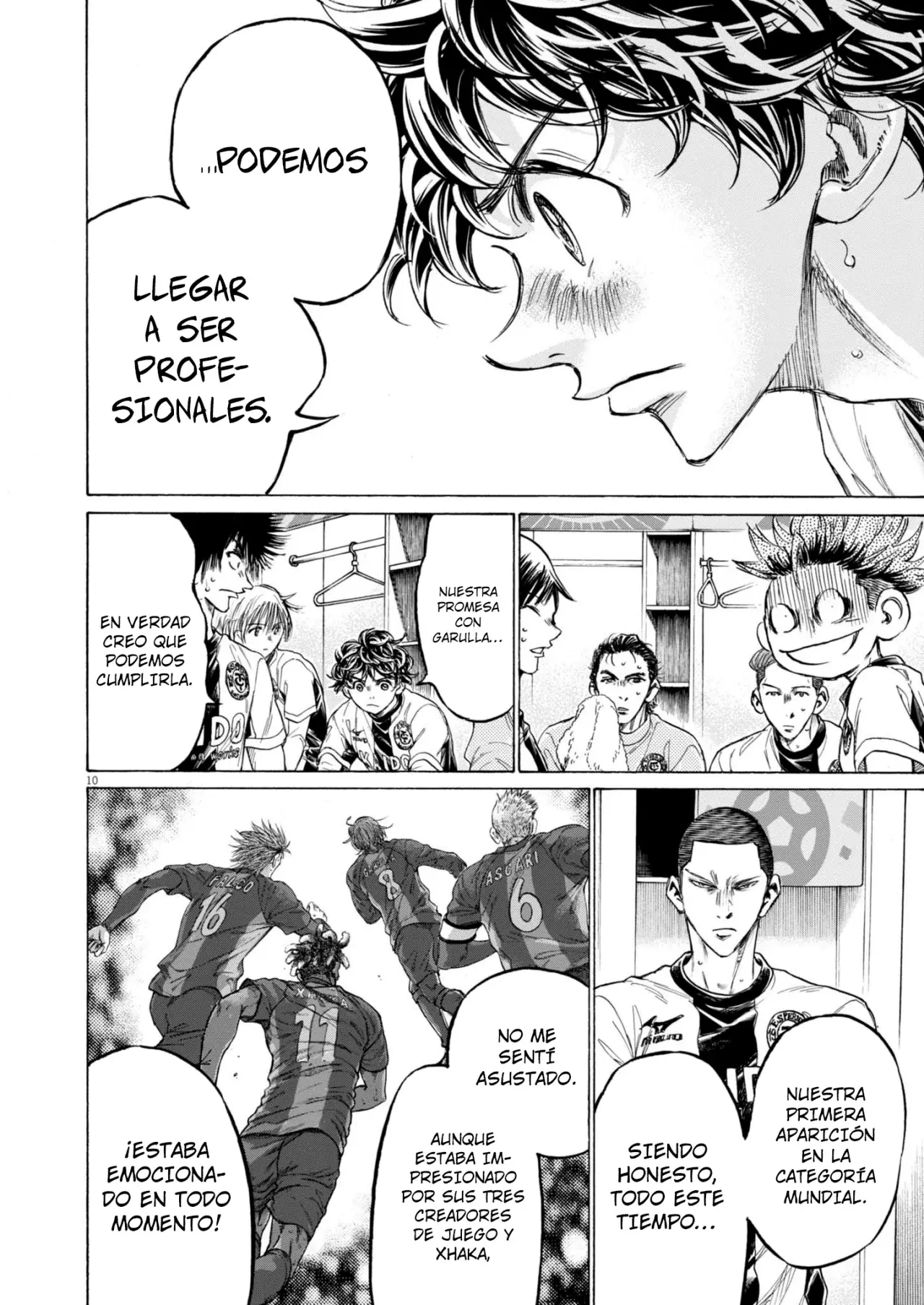 Read Ao ashi Español Manga Online