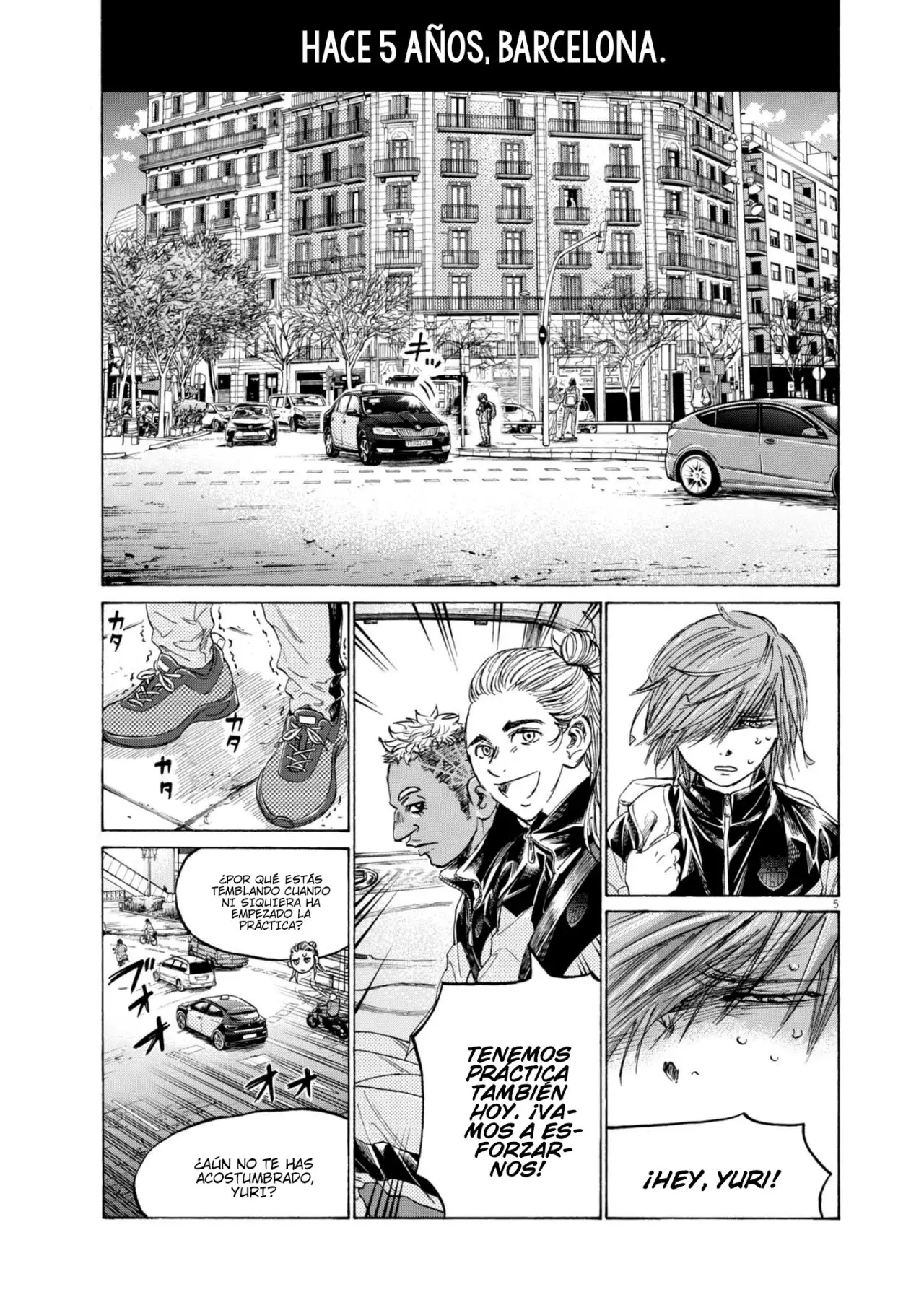 Read Ao ashi Español Manga Online