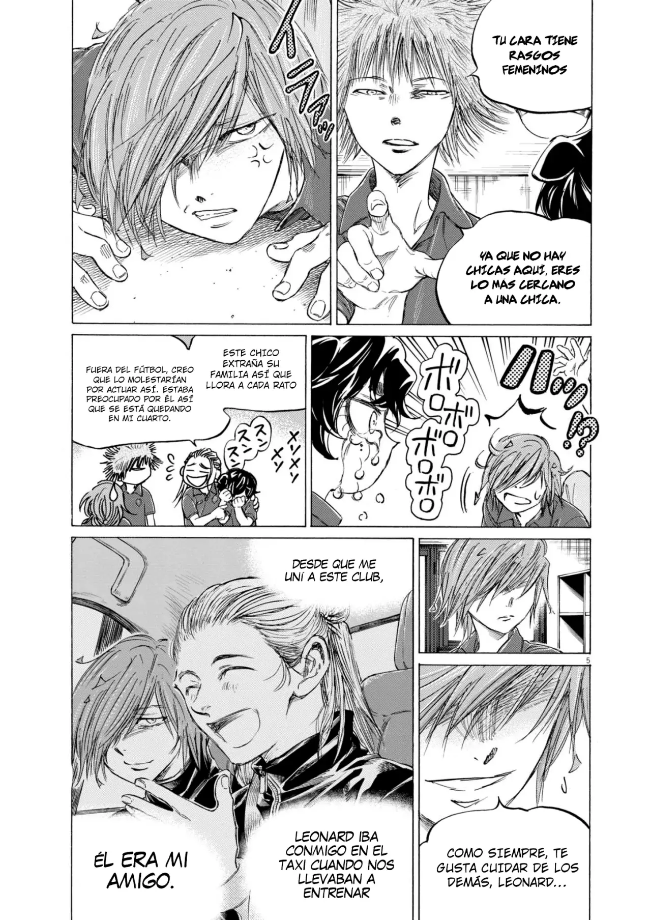 Read Ao ashi Español Manga Online