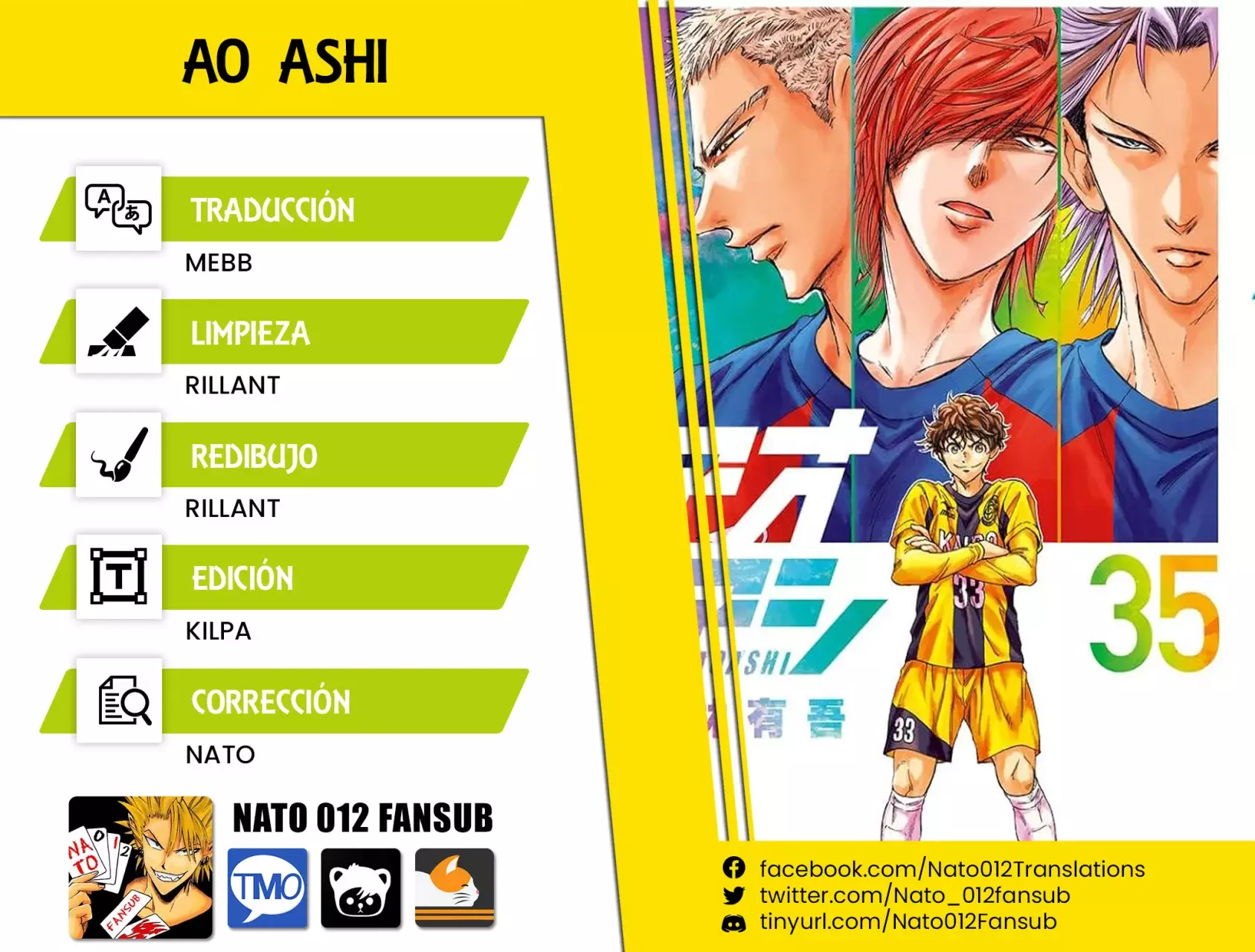 Read Ao ashi Español Manga Online