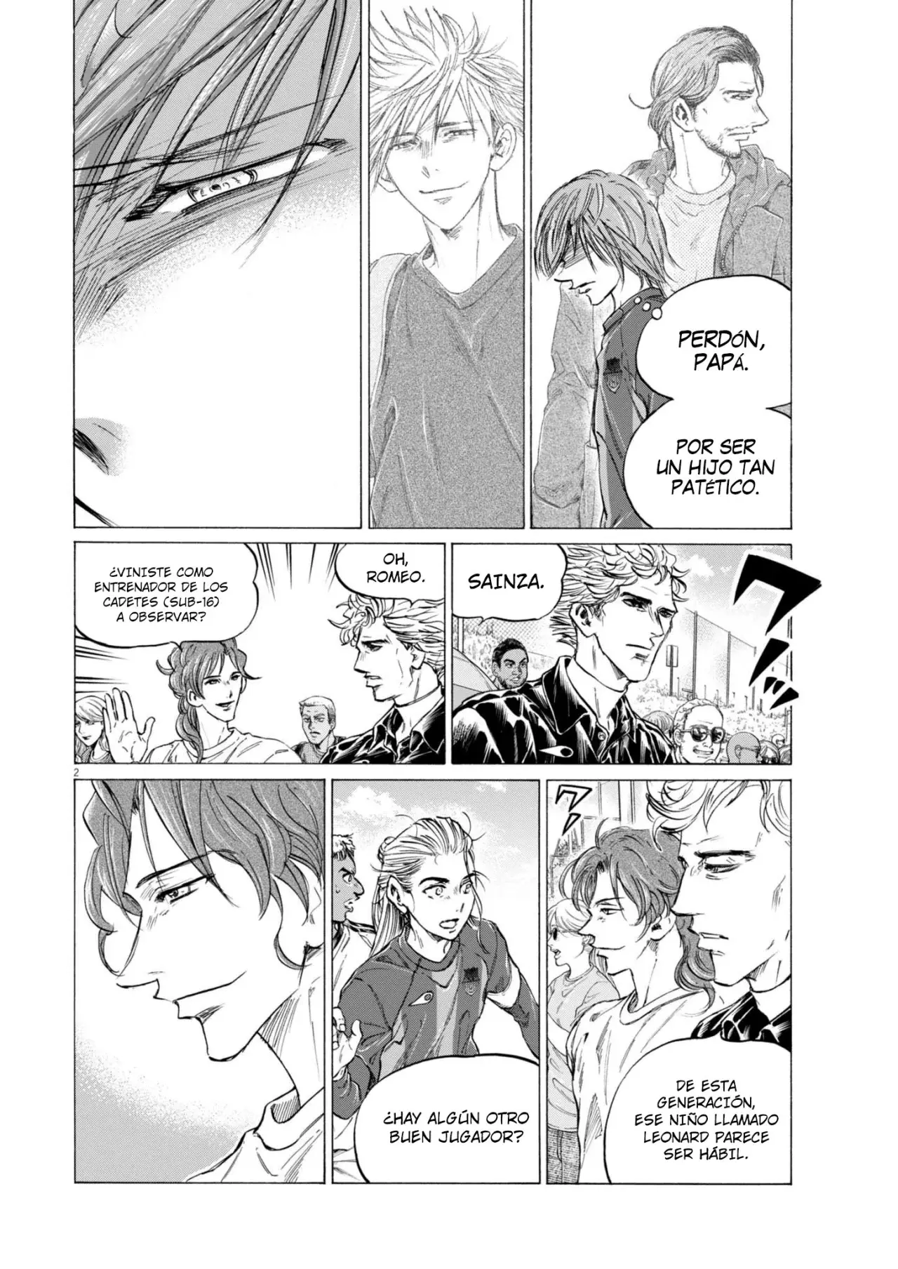 Read Ao ashi Español Manga Online