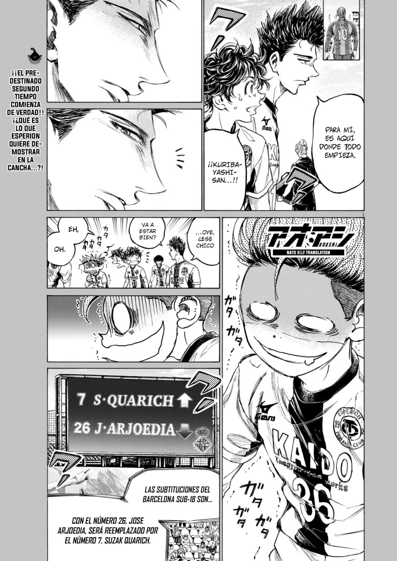 Read Ao ashi Español Manga Online