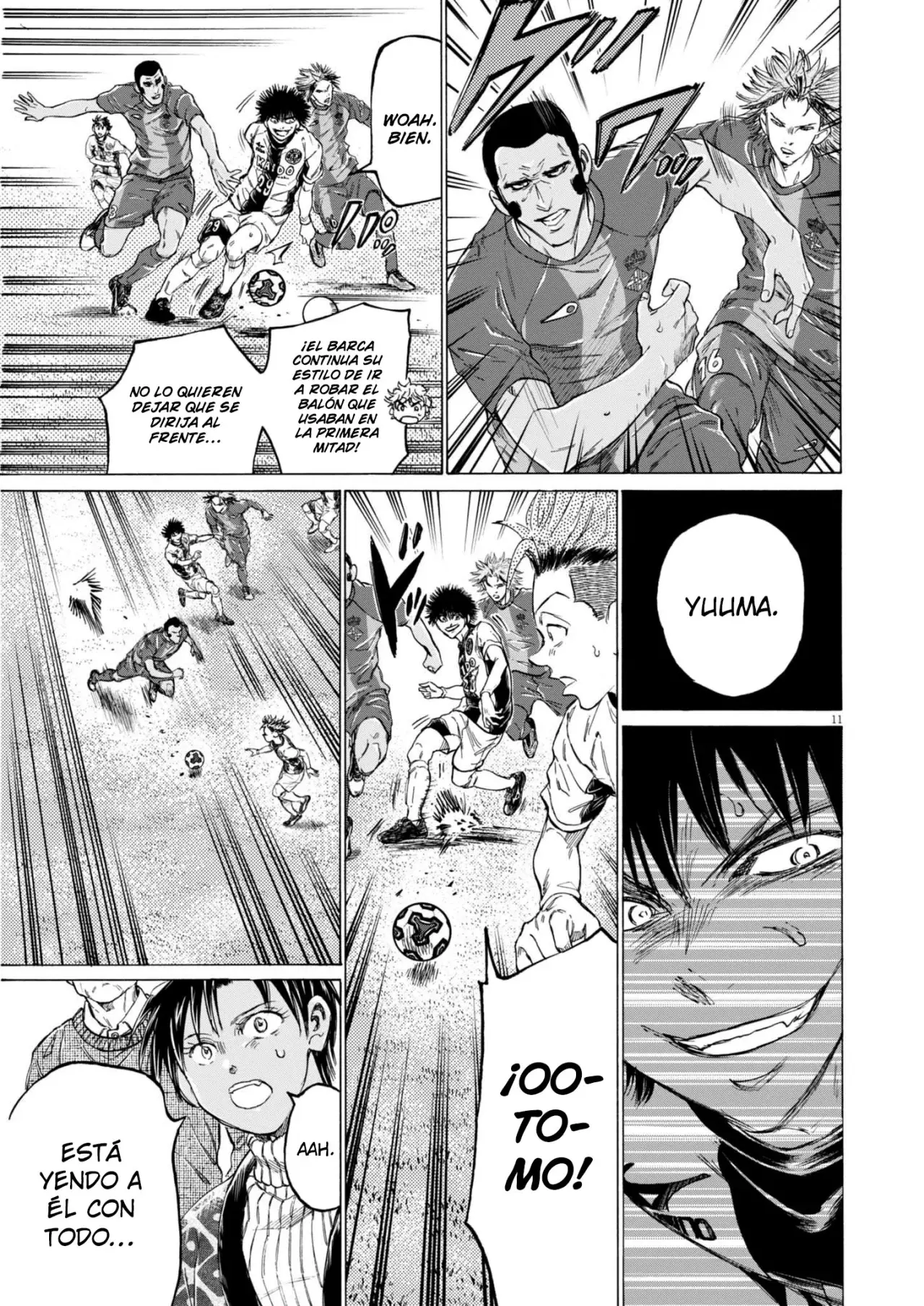 Read Ao ashi Español Manga Online