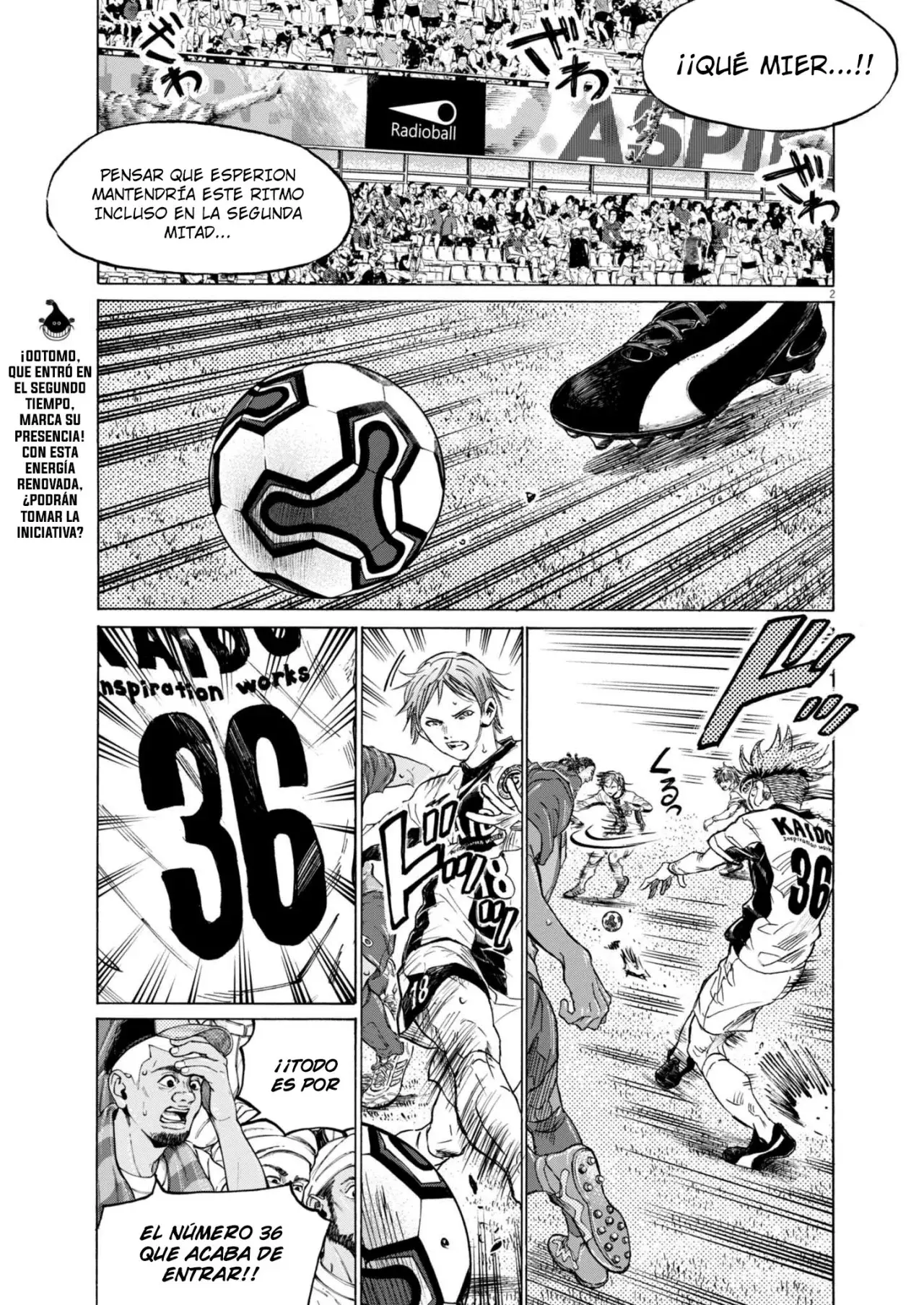 Read Ao ashi Español Manga Online