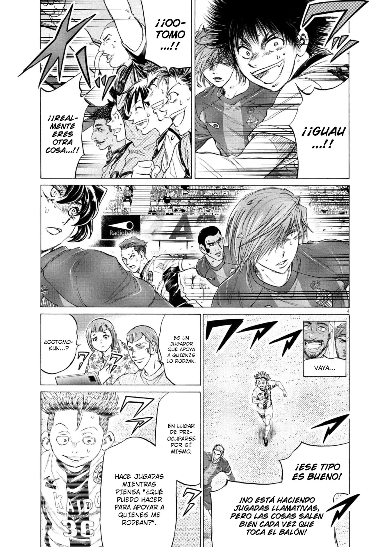 Read Ao ashi Español Manga Online