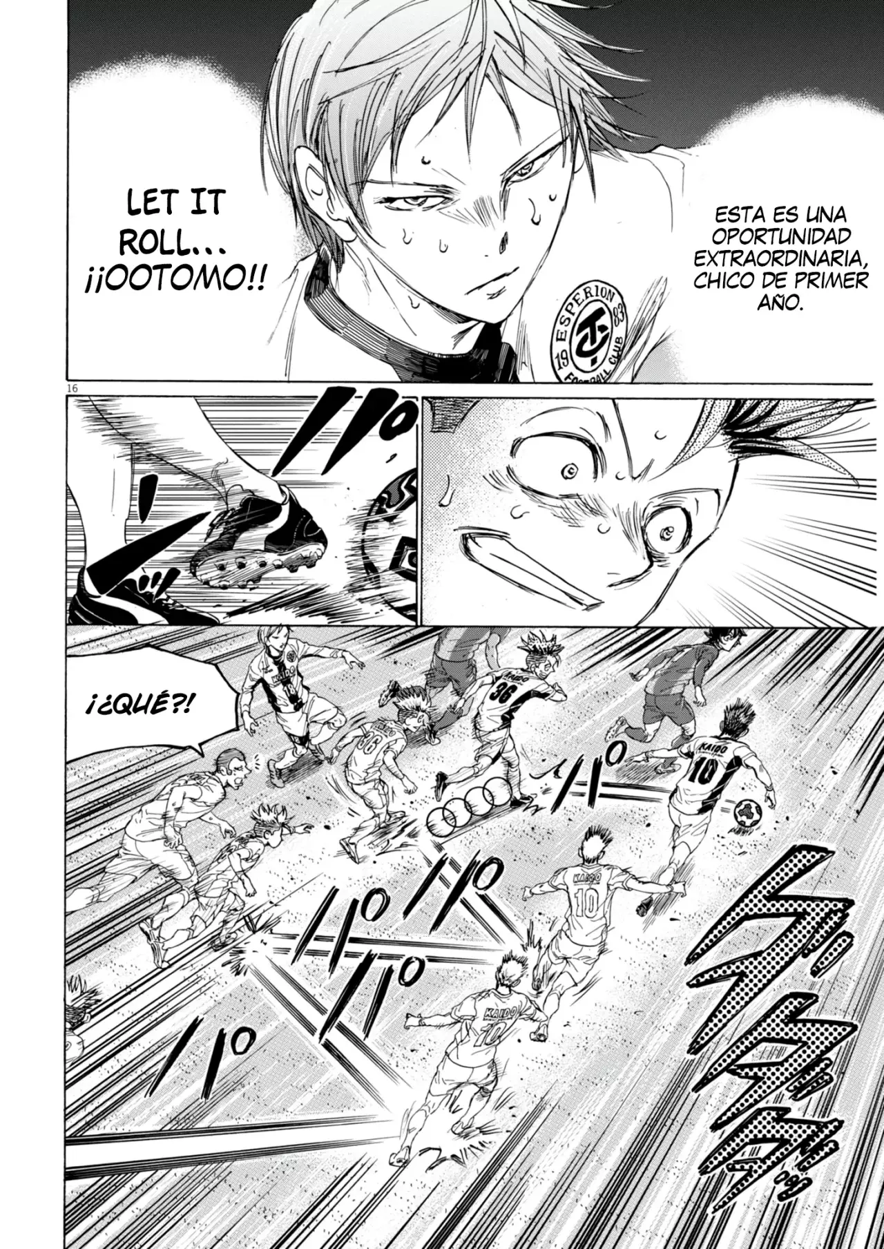 Read Ao ashi Español Manga Online