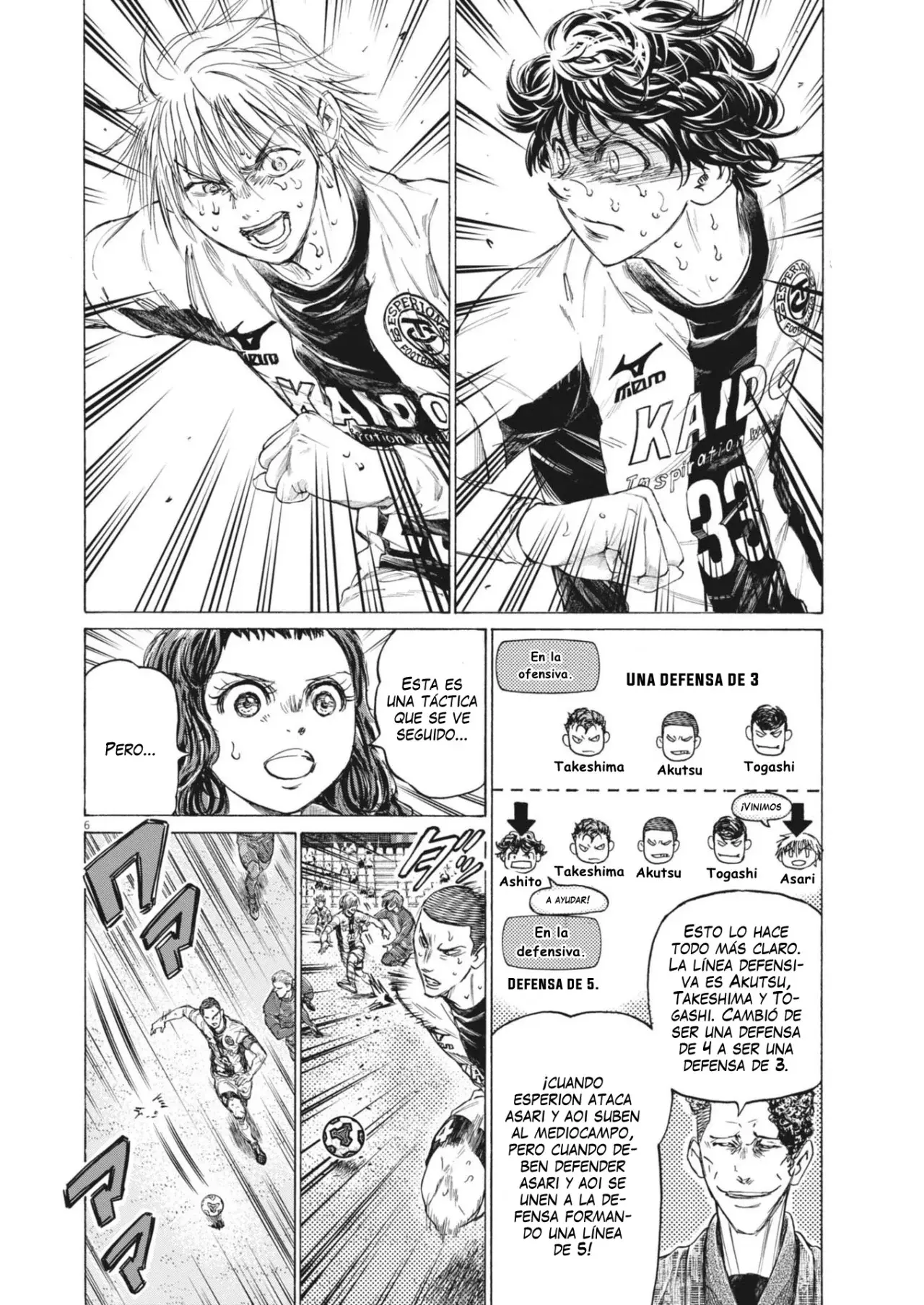Read Ao ashi Español Manga Online