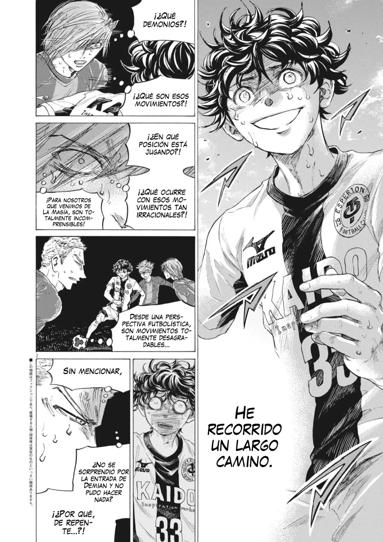 Read Ao ashi Español Manga Online