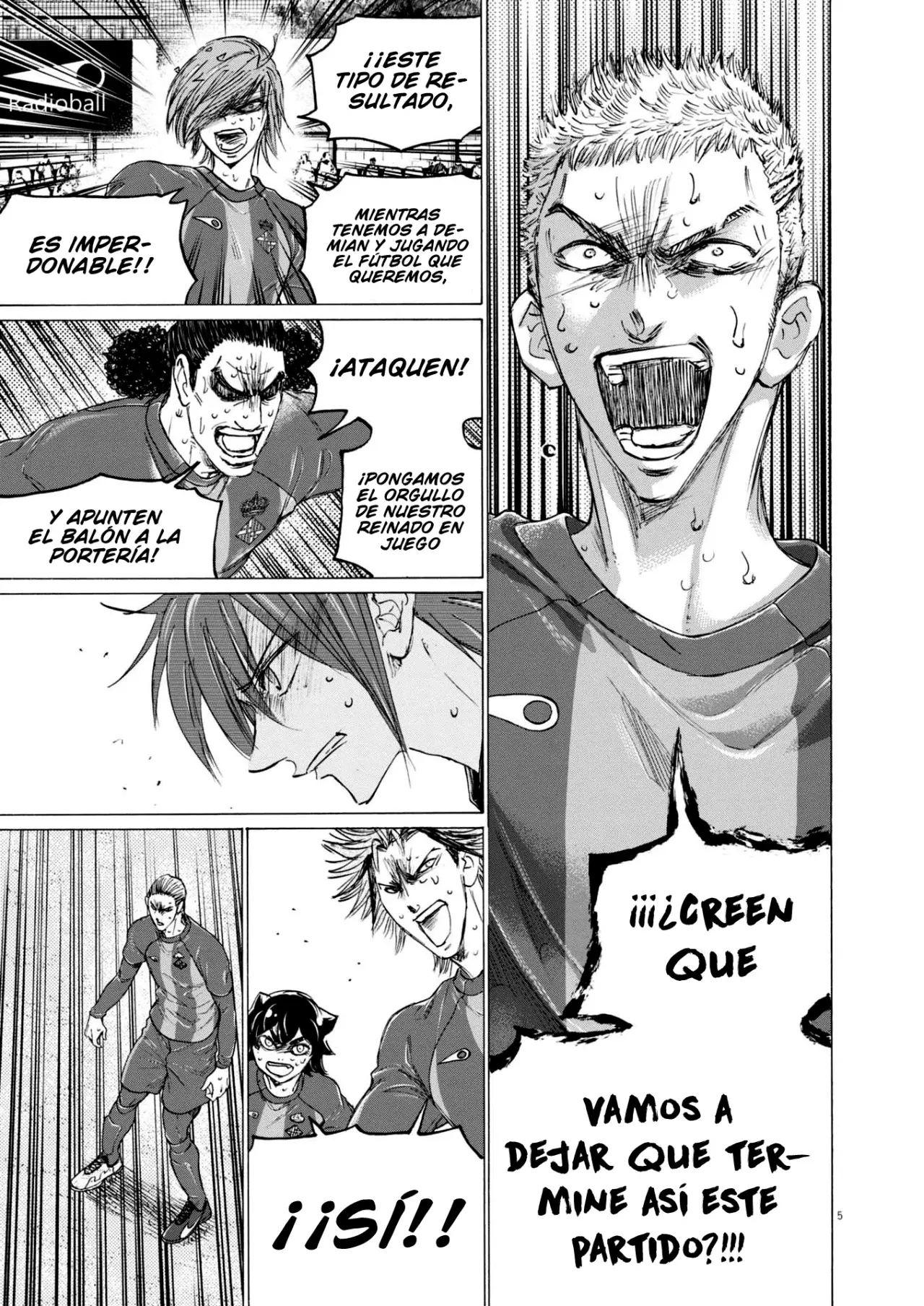 Read Ao ashi Español Manga Online