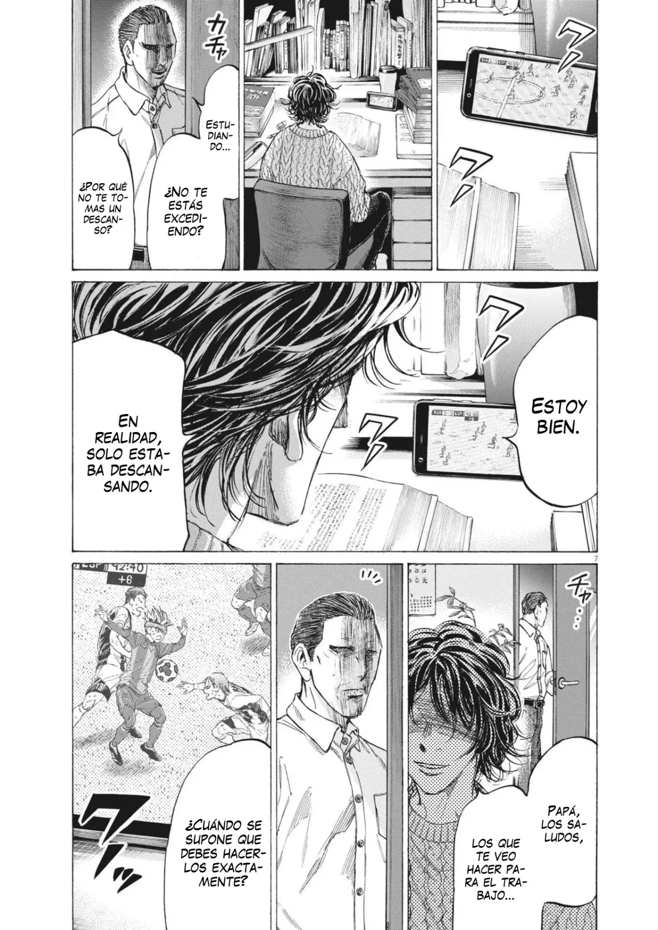 Read Ao ashi Español Manga Online