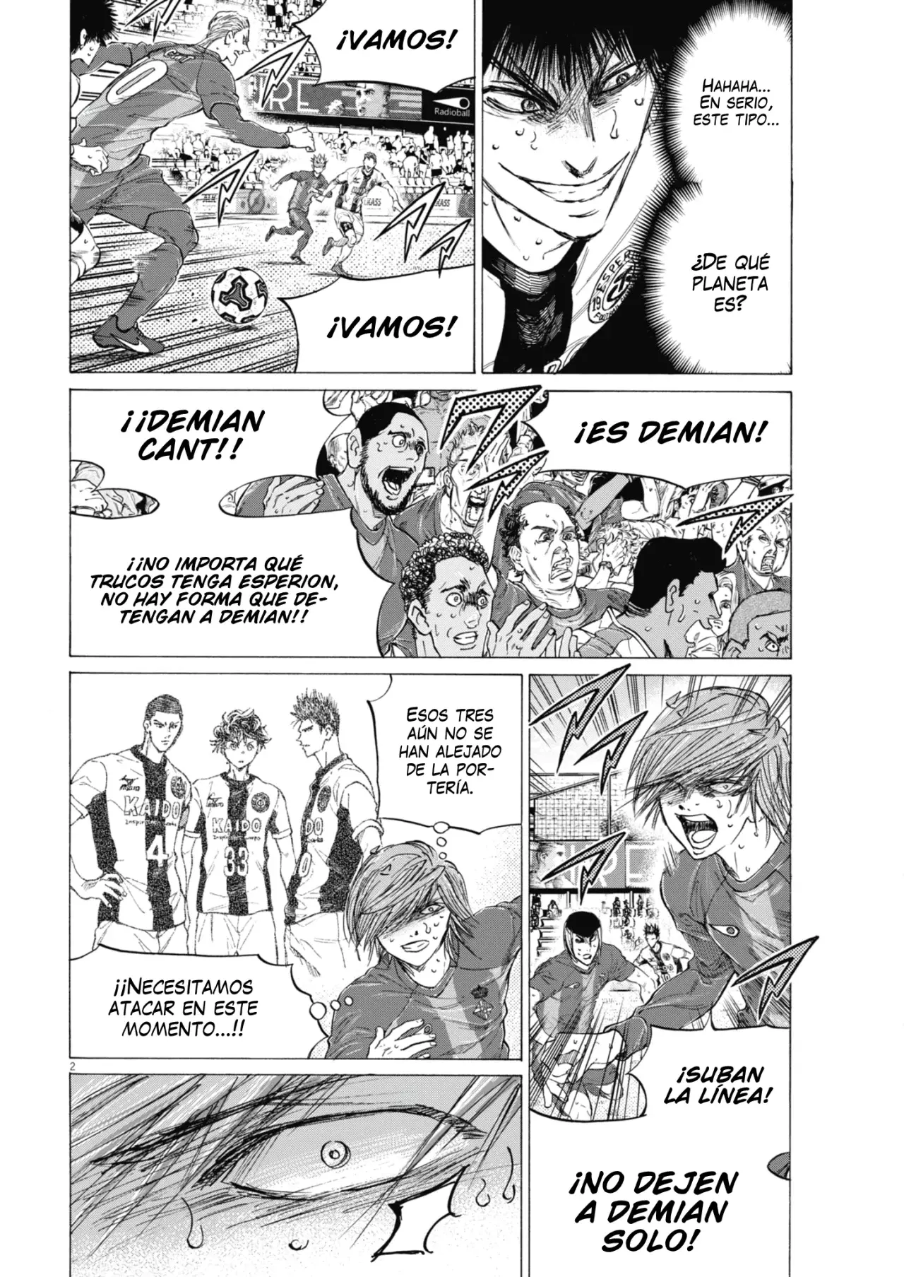 Read Ao ashi Español Manga Online