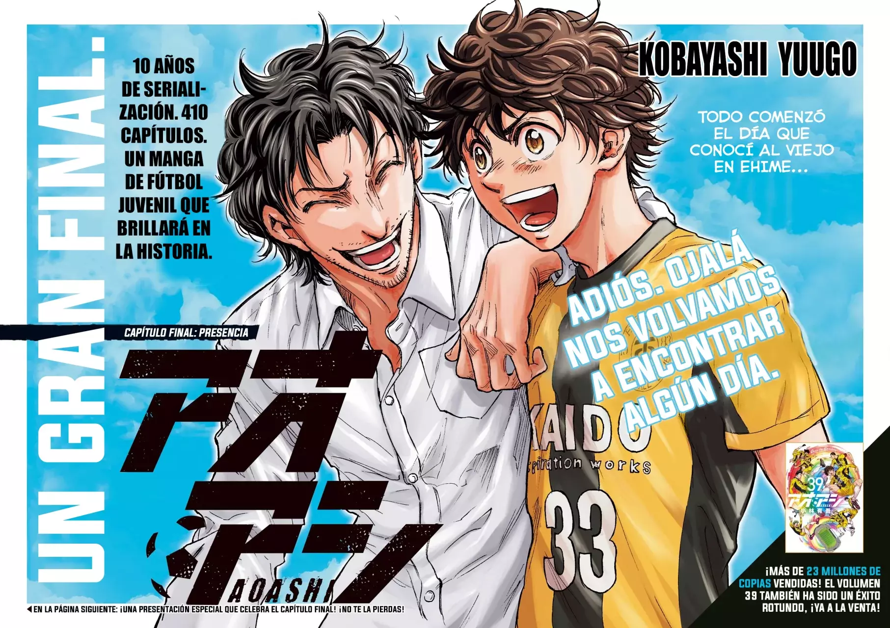 Read Ao ashi Español Manga Online