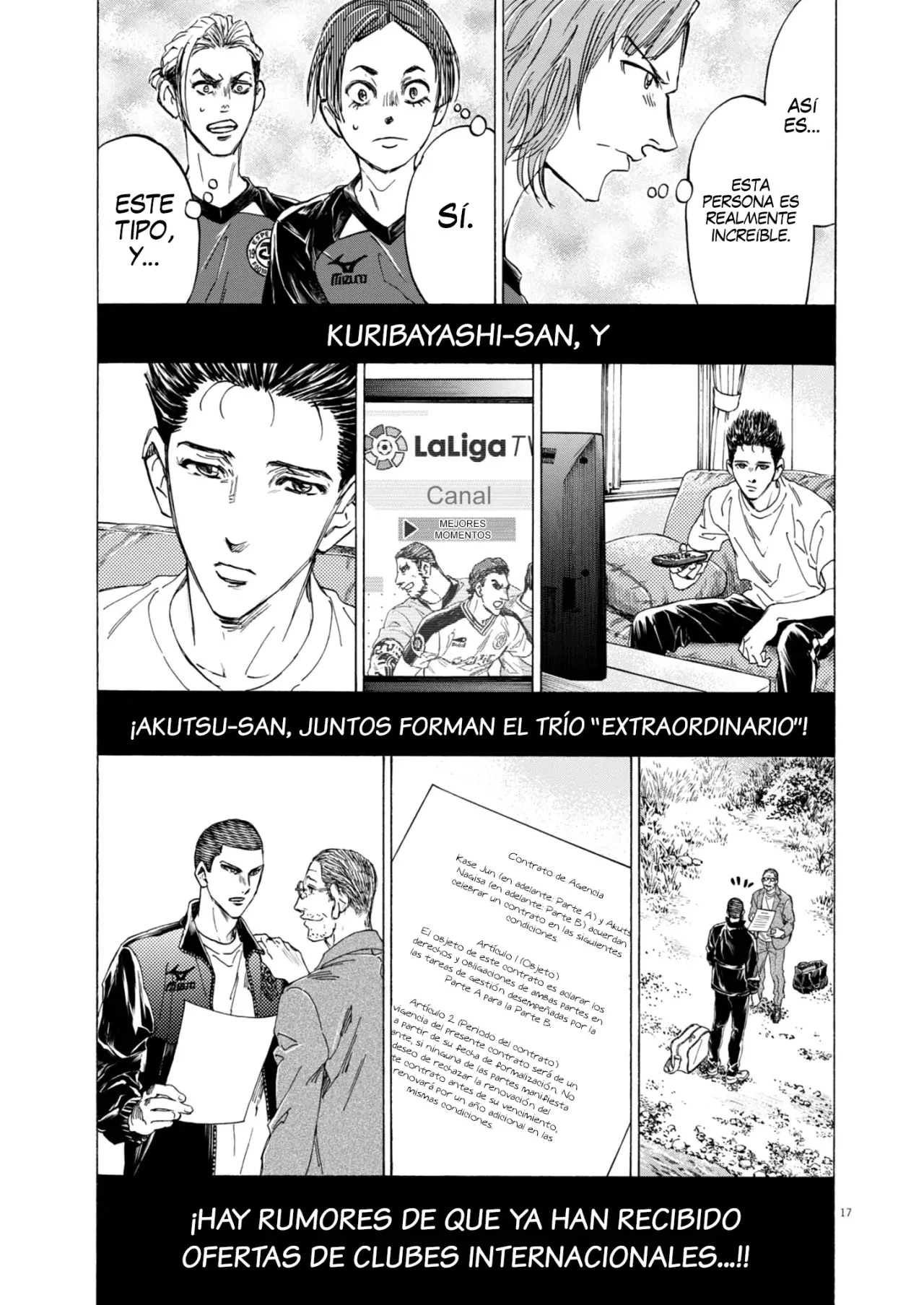 Read Ao ashi Español Manga Online