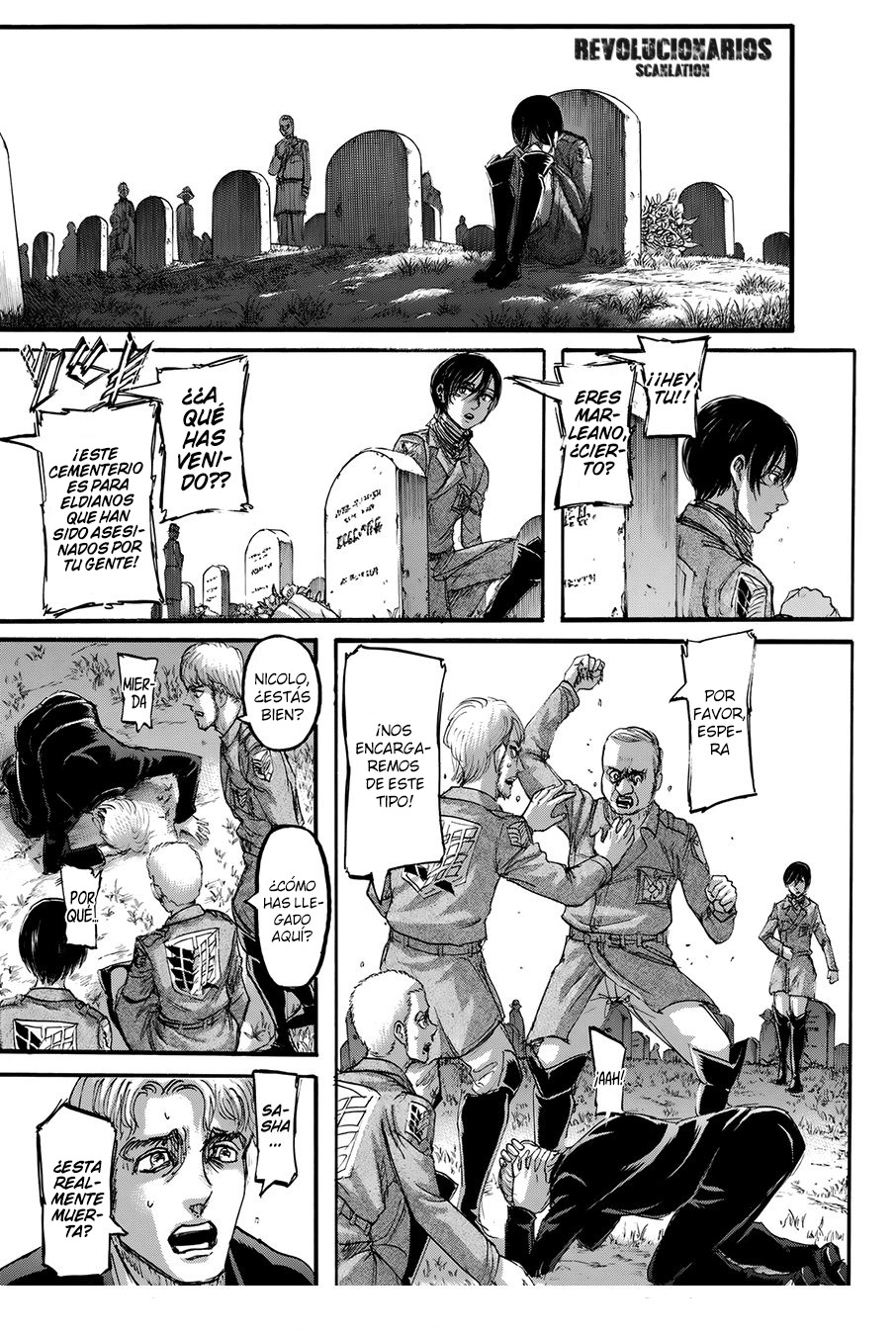 Read Attack on Titan Español Manga Online