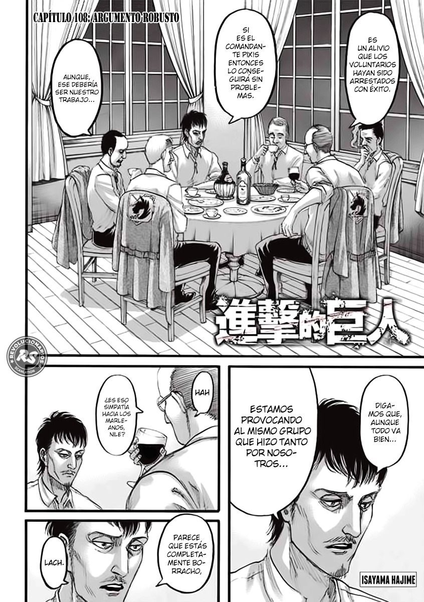 Read Attack on Titan Español Manga Online
