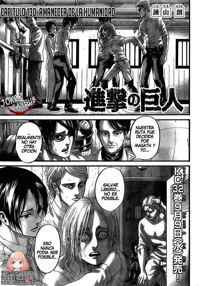 Read Attack on Titan Español Manga Online