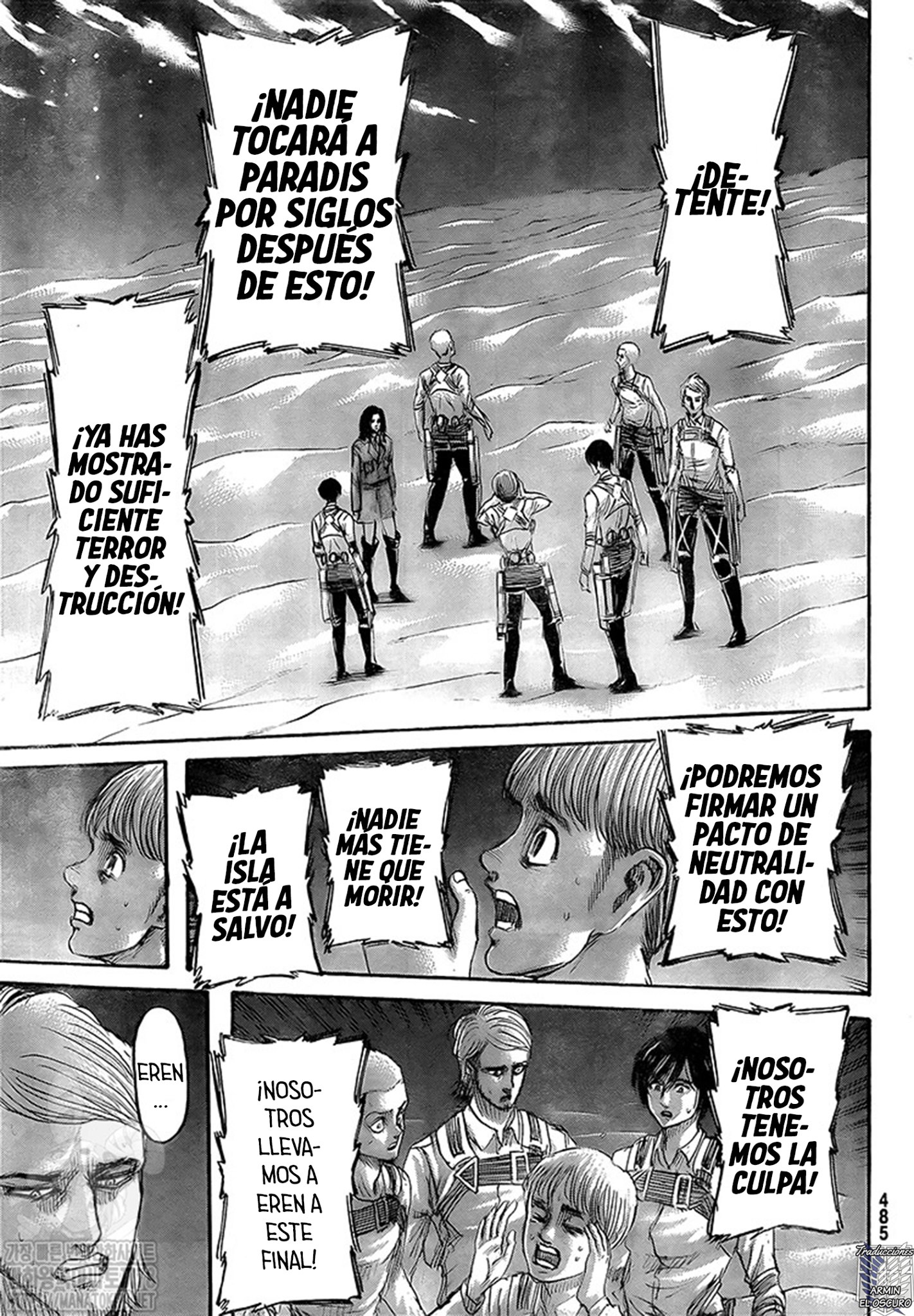 Read Attack on Titan Español Manga Online