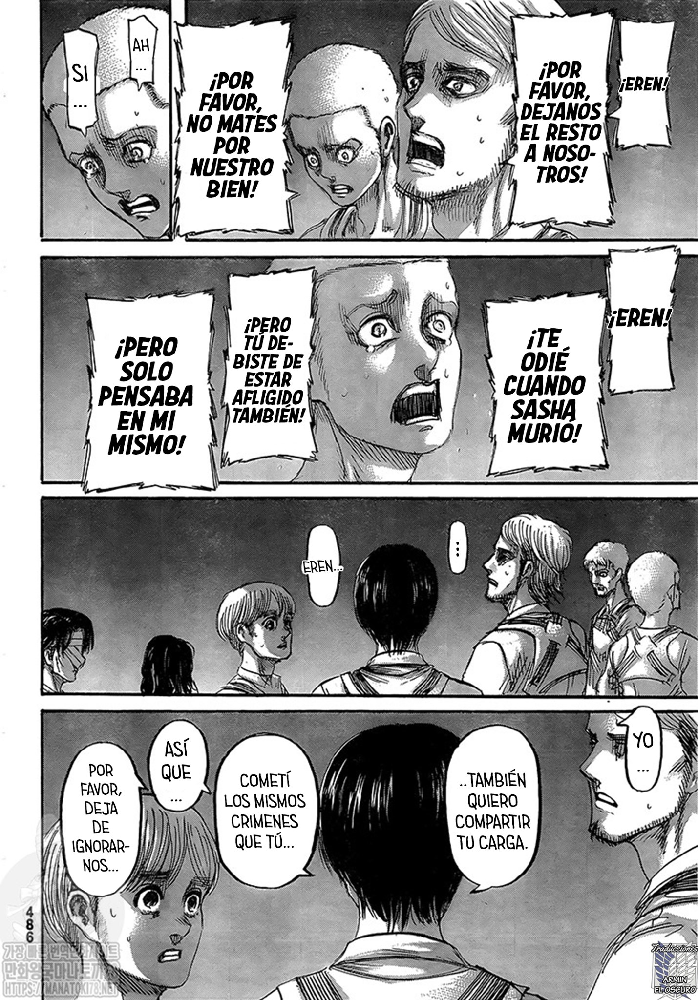 Read Attack on Titan Español Manga Online