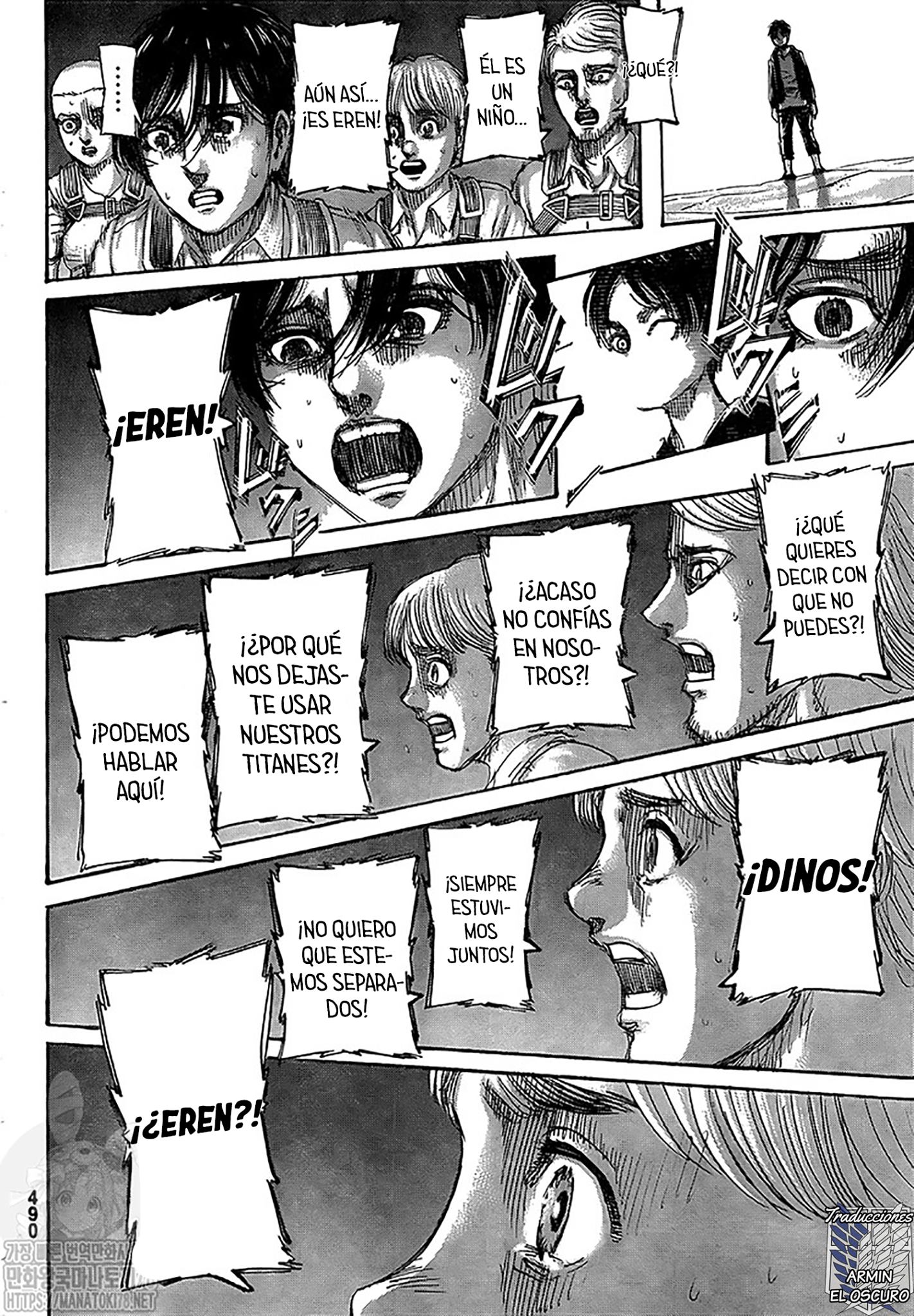 Read Attack on Titan Español Manga Online