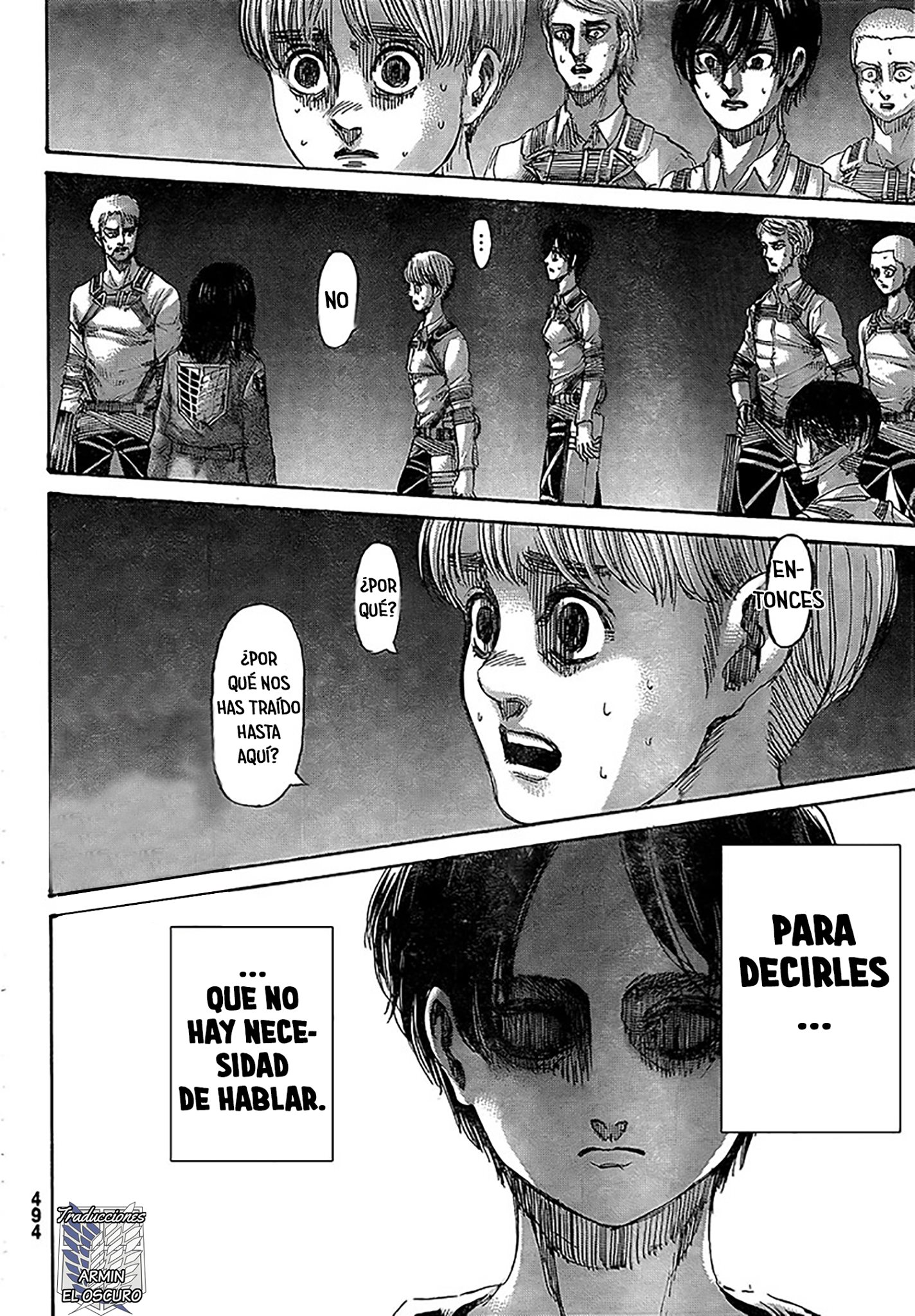 Read Attack on Titan Español Manga Online