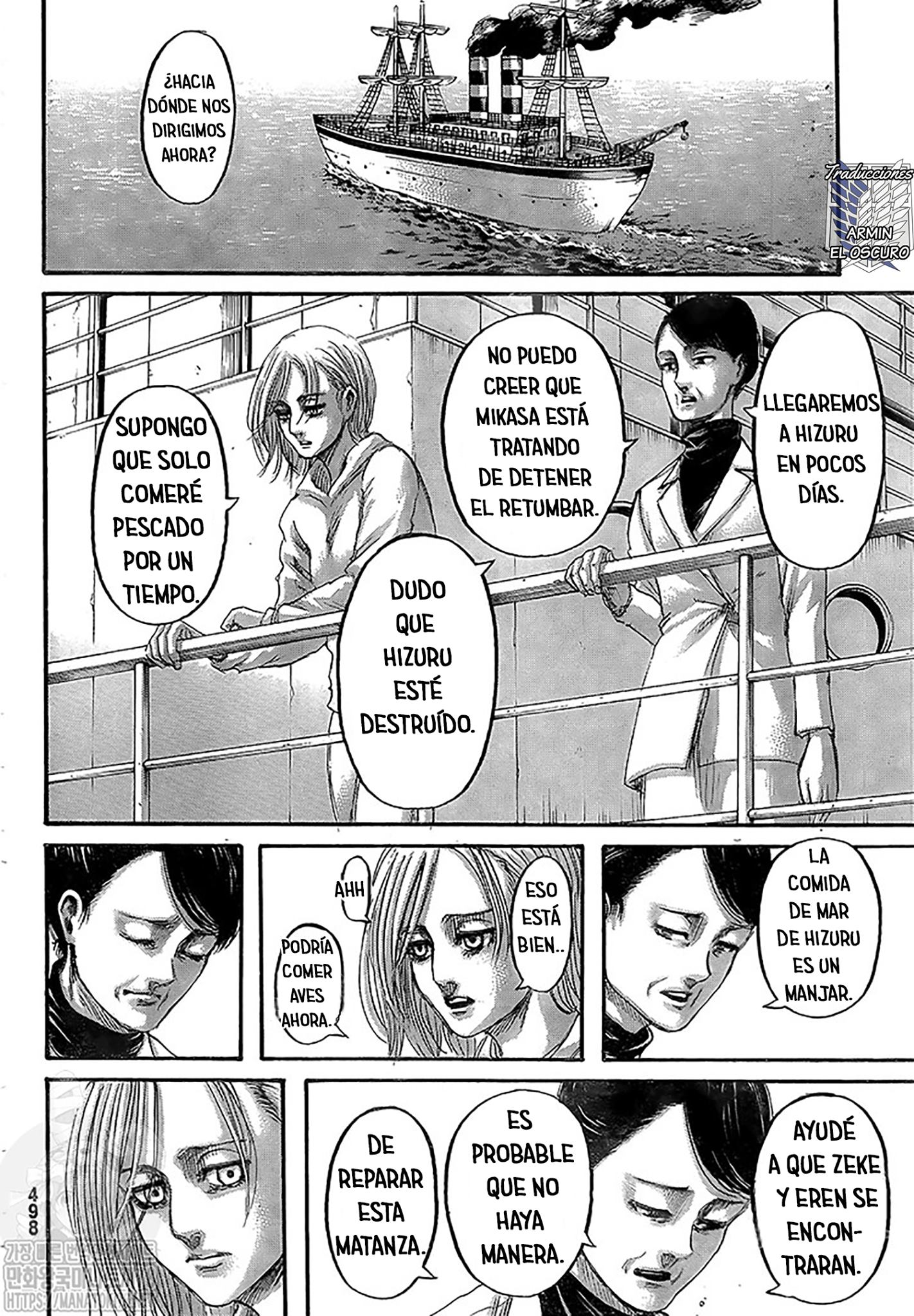 Read Attack on Titan Español Manga Online
