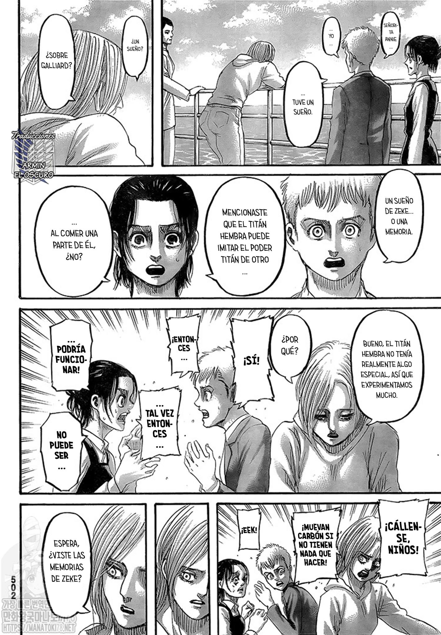 Read Attack on Titan Español Manga Online