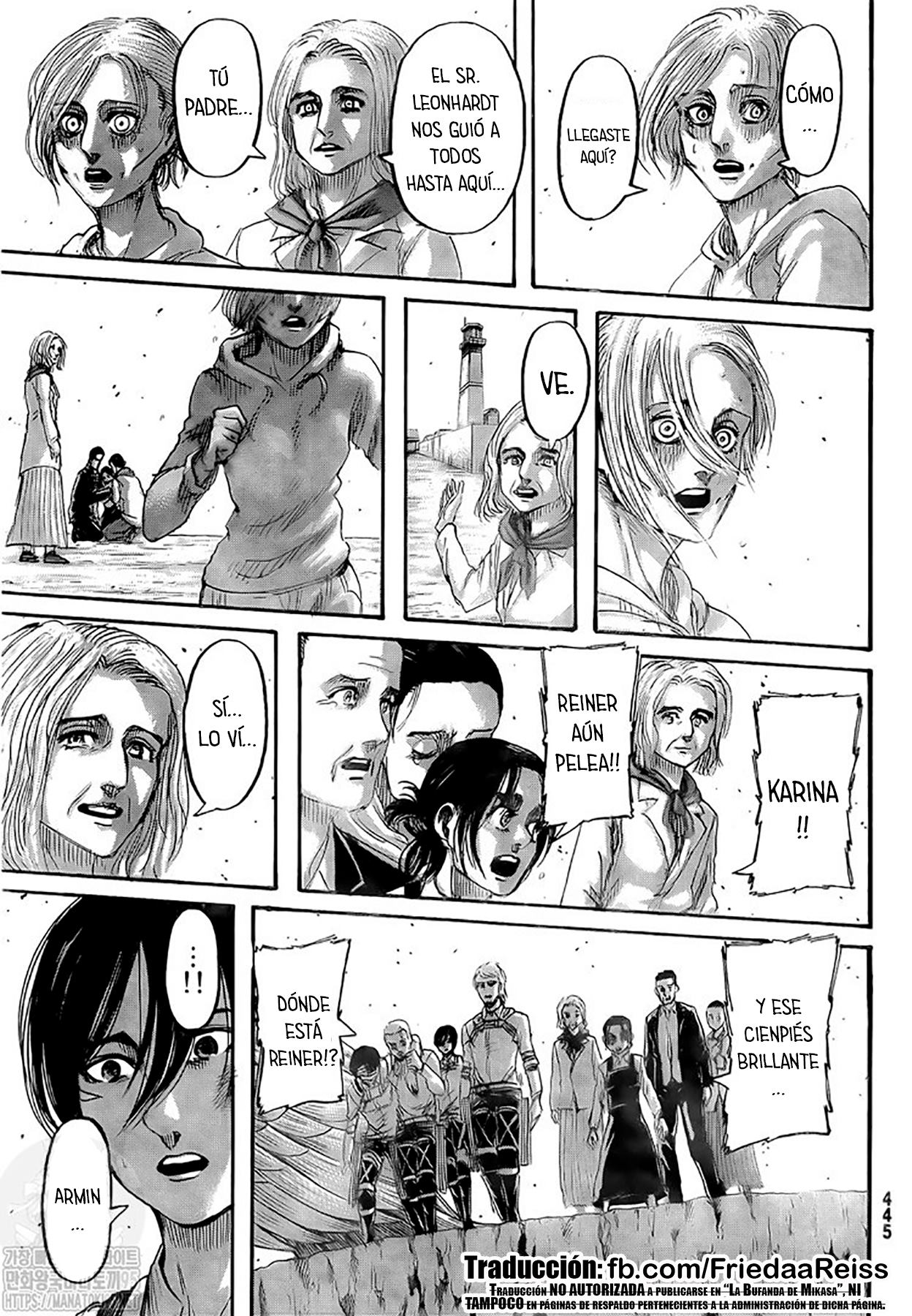 Read Attack on Titan Español Manga Online