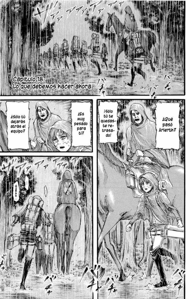 Read Attack on Titan Español Manga Online