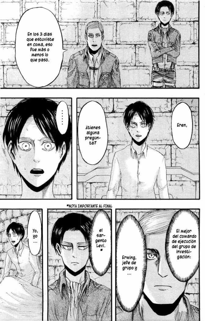 Read Attack on Titan Español Manga Online